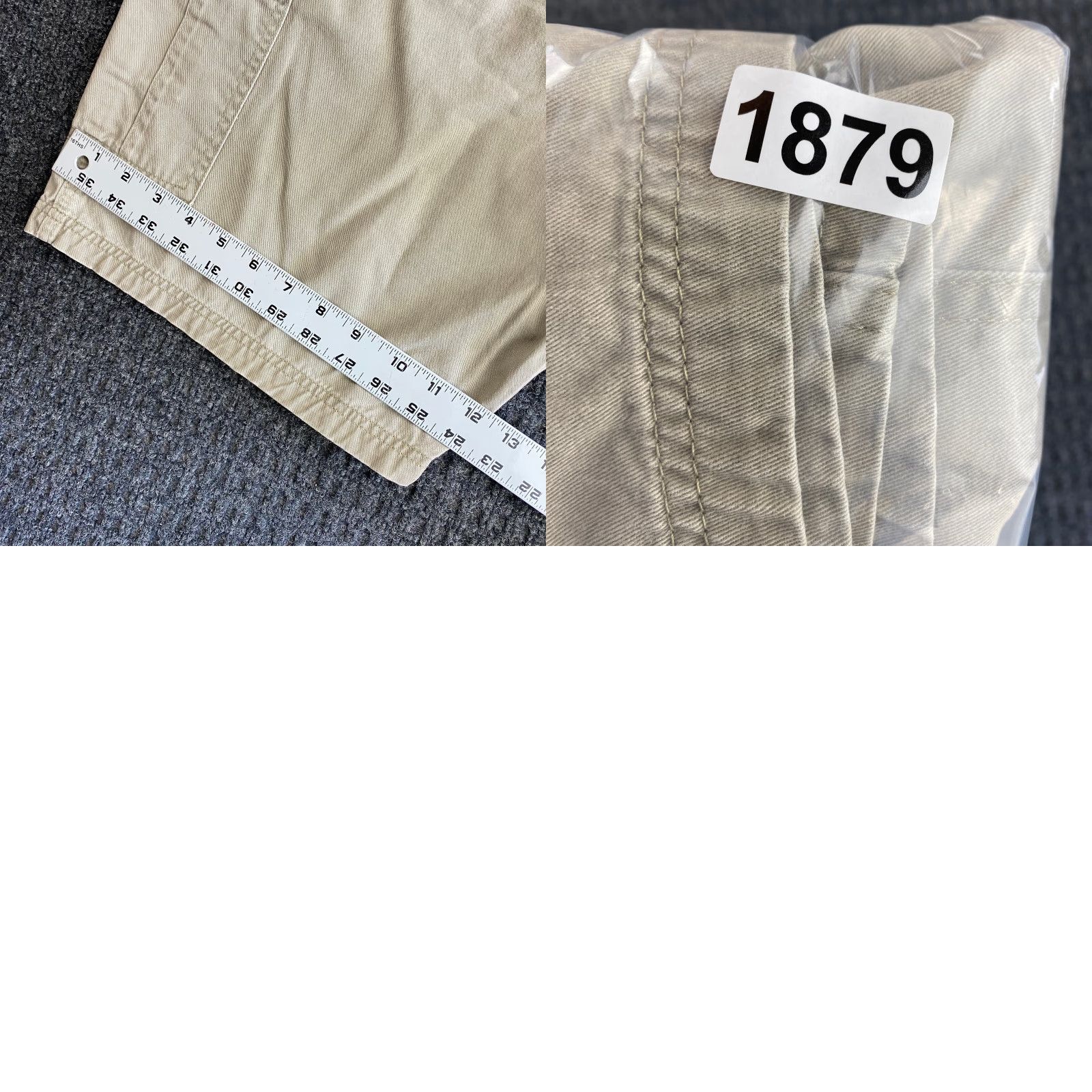Wrangler VINTAGE Wrangler Authentics Cargo Shorts 42 Beige Khaki Outdoor Mens Cargo Pocket 10in Inseam Casual Workwear Cooler Size US 42 / EU 58 - 8 Thumbnail