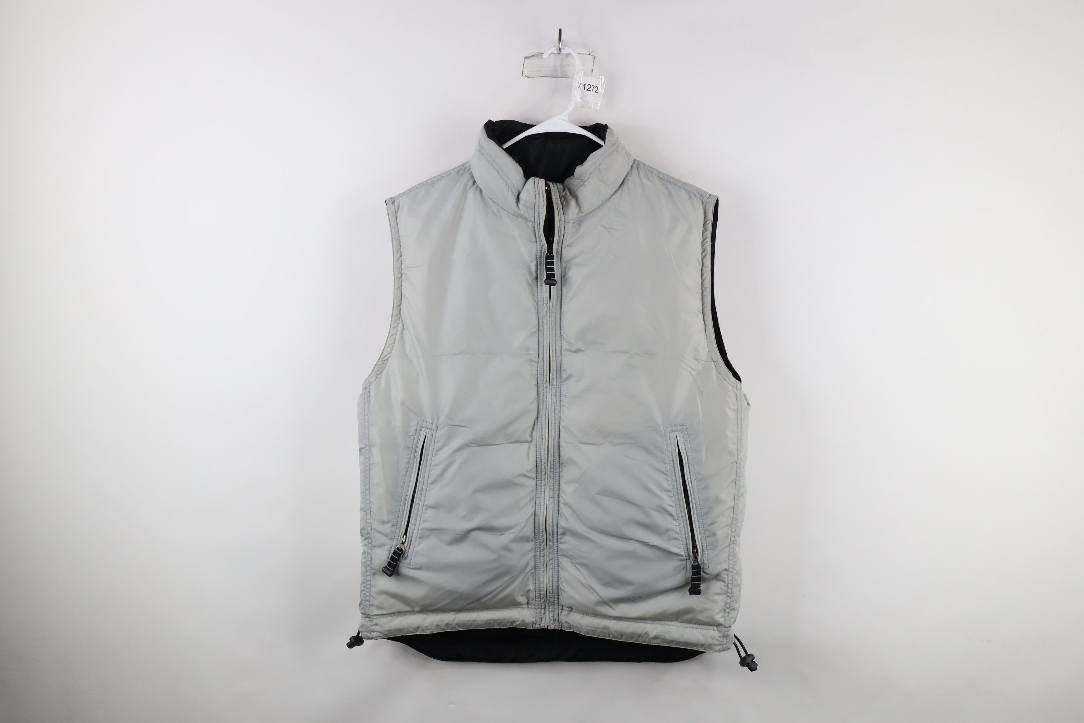 Gap × Vintage Vintage Y2K 2000 Gap Reversible Puffer Vest Jacket Black Size US L / EU 52-54 / 3 - 10 Thumbnail