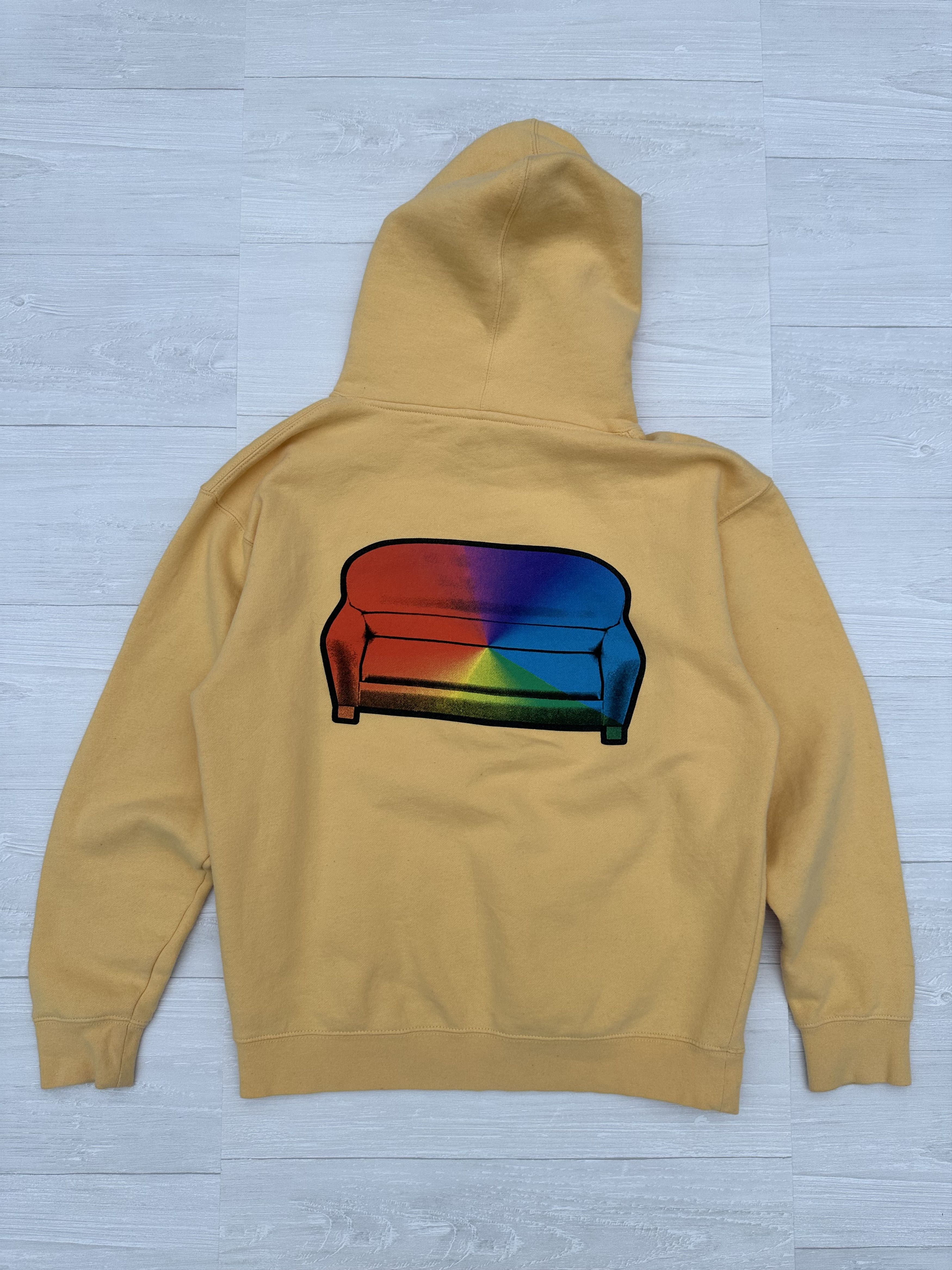 Yellow store brockhampton hoodie