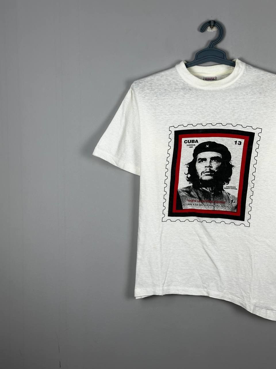 Vintage Vintage Che Guevara Postmark White Tee Size US M / EU 48-50 / 2 - 2 Thumbnail