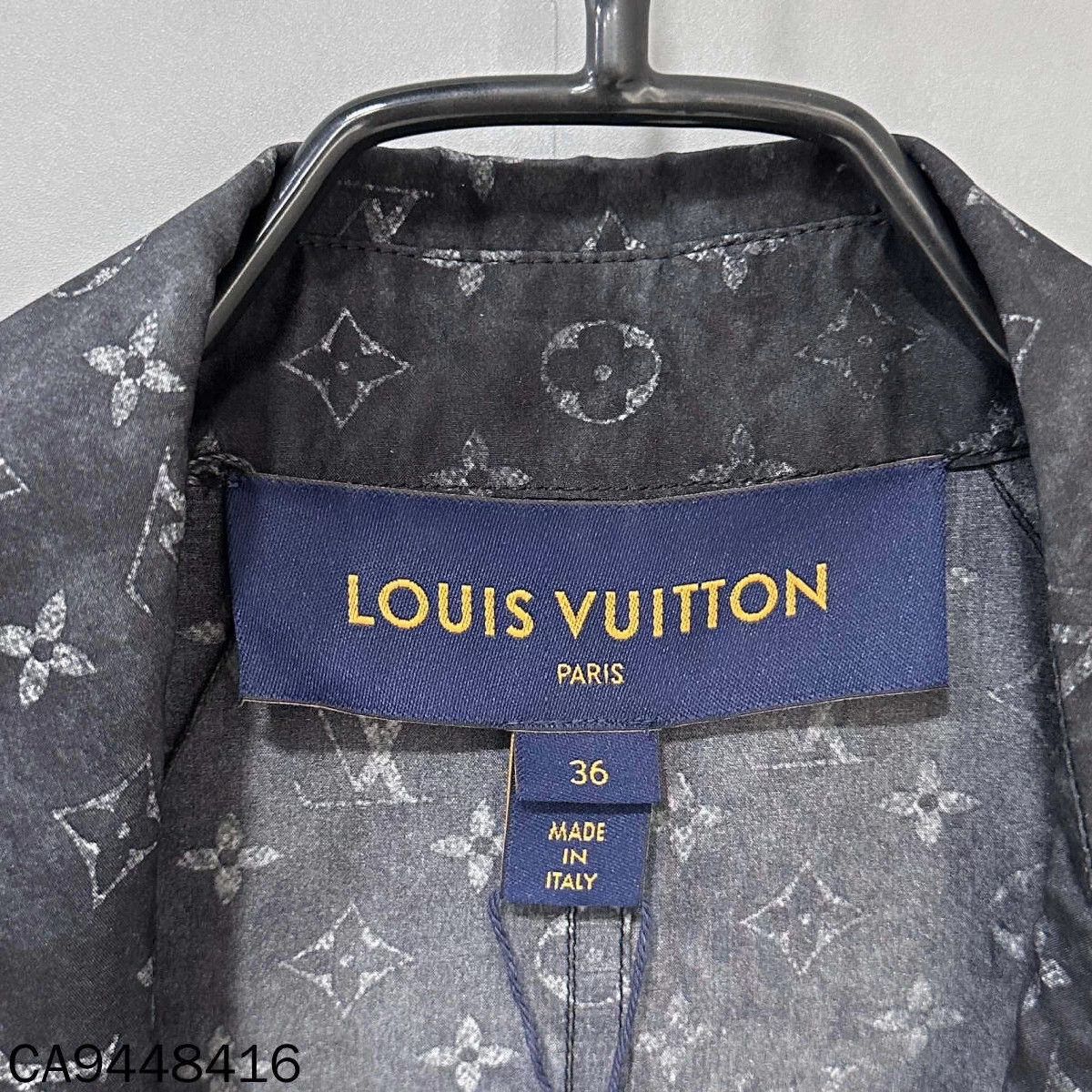 Louis Vuitton LV Monogram print long coat 36 Size XS / US 0-2 / IT 36-38 - 4 Thumbnail