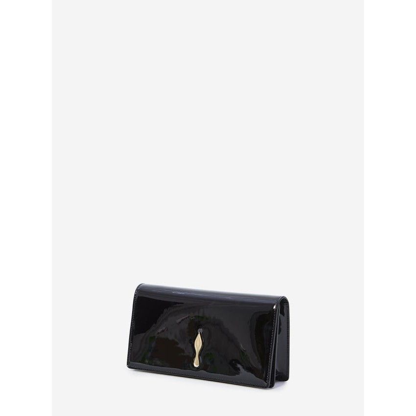 Christian Louboutin CHRISTIAN LOUBOUTIN Bettina Black Clutch New & Authentic Size ONE SIZE - 2 Thumbnail