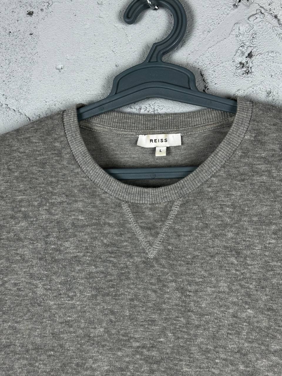 Reiss Reiss Terry Towelling Polo T shirt Grey Size L Size US L / EU 52-54 / 3 - 4 Thumbnail