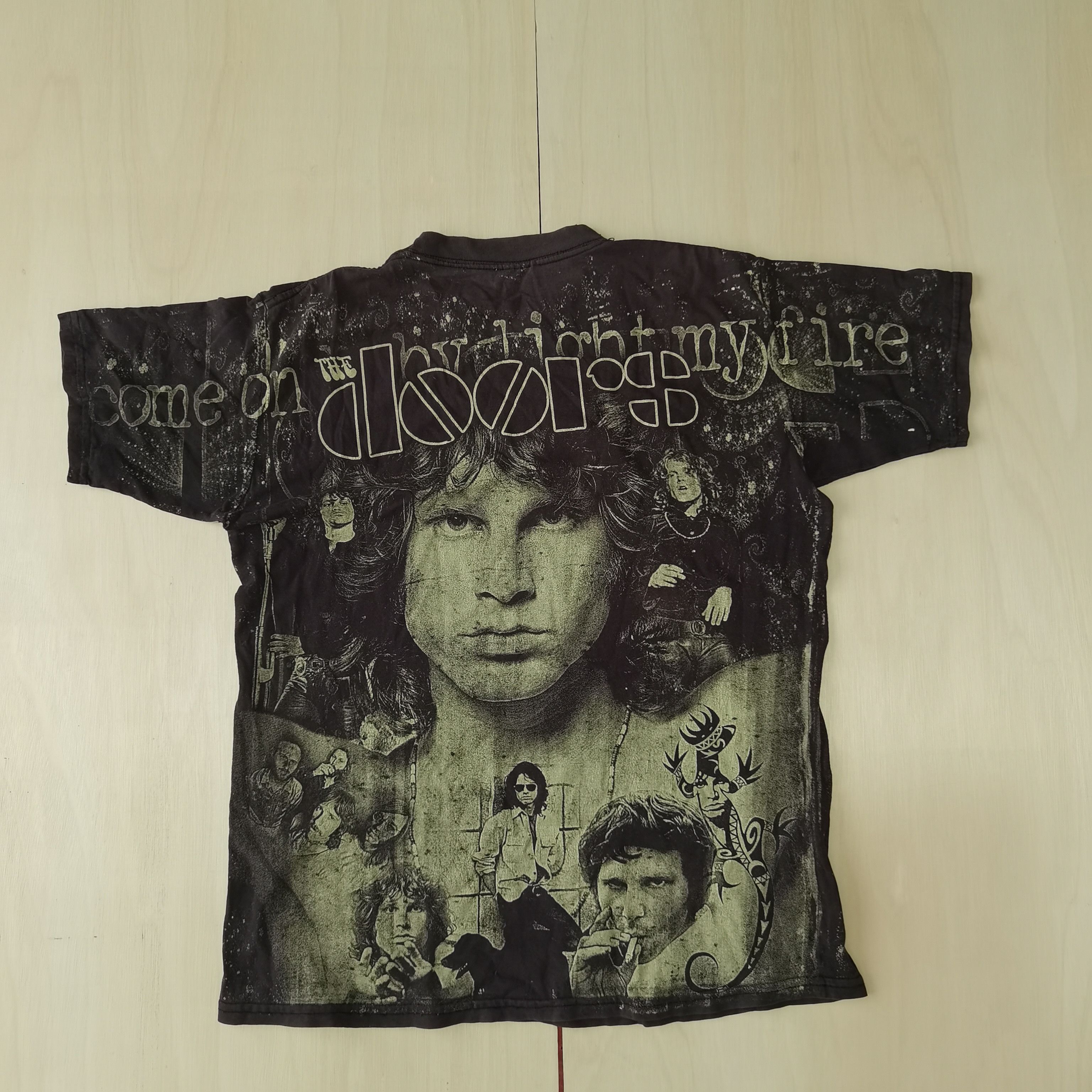 Vintage Vintage T-shirt the doors mexican boot Size US L / EU 52-54 / 3 - 2 Thumbnail