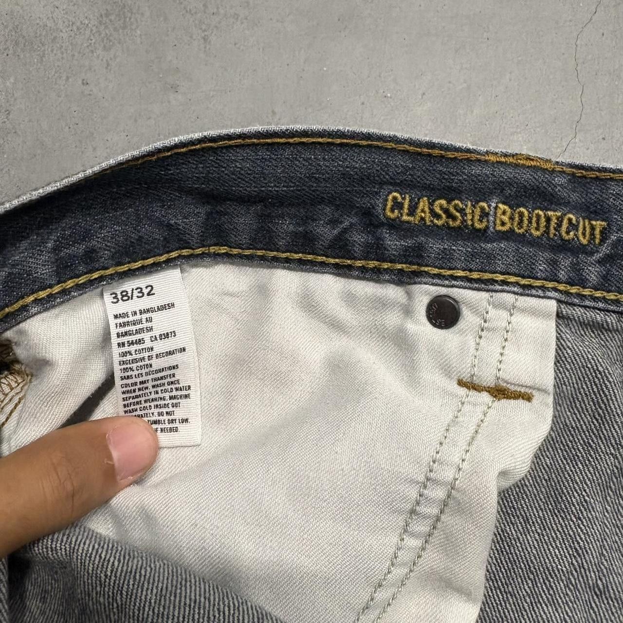 Vintage Crazy Vintage Y2K/2000s Baggy Wideleg Dark Wash Denim Jeans! Size US 38 / EU 54 - 6 Thumbnail