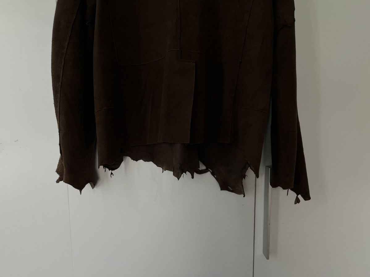 Takahiromiyashita The Soloist. Rough out leather L/S tunic longsleeve Size US M / EU 48-50 / 2 - 6 Thumbnail
