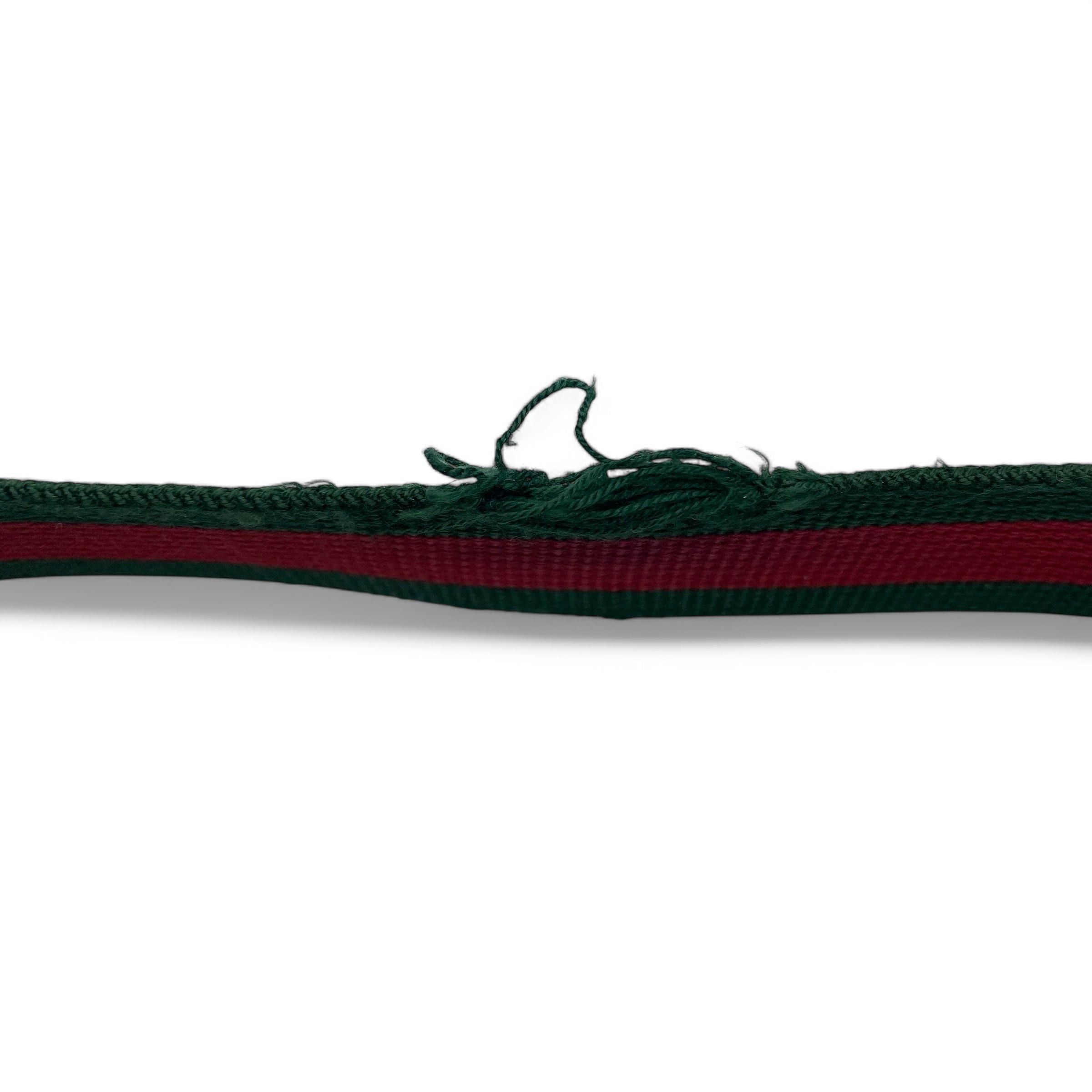 Gucci Vintage Gucci Shelly Line Belt Web Line Size ONE SIZE - 7 Thumbnail