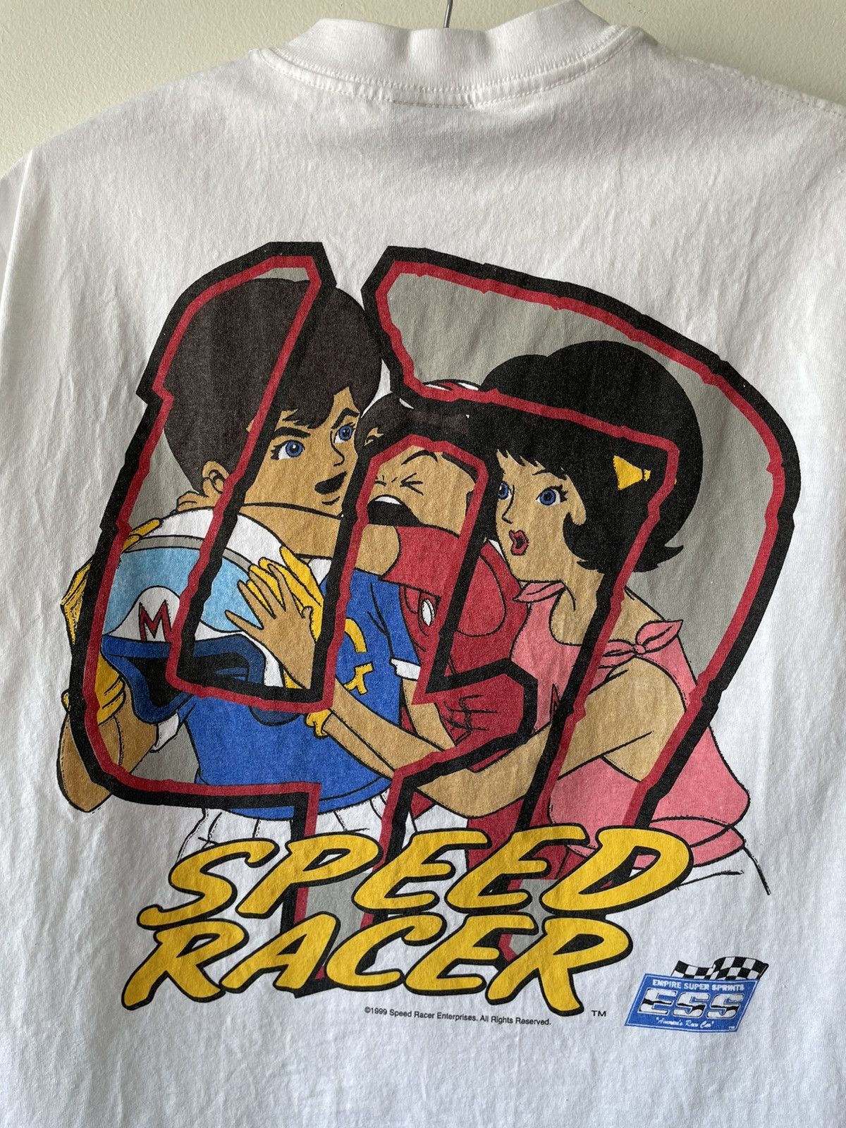 Vintage Vintage 1999 Speed Racer Anime Racing tee Size US M / EU 48-50 / 2 - 9 Thumbnail