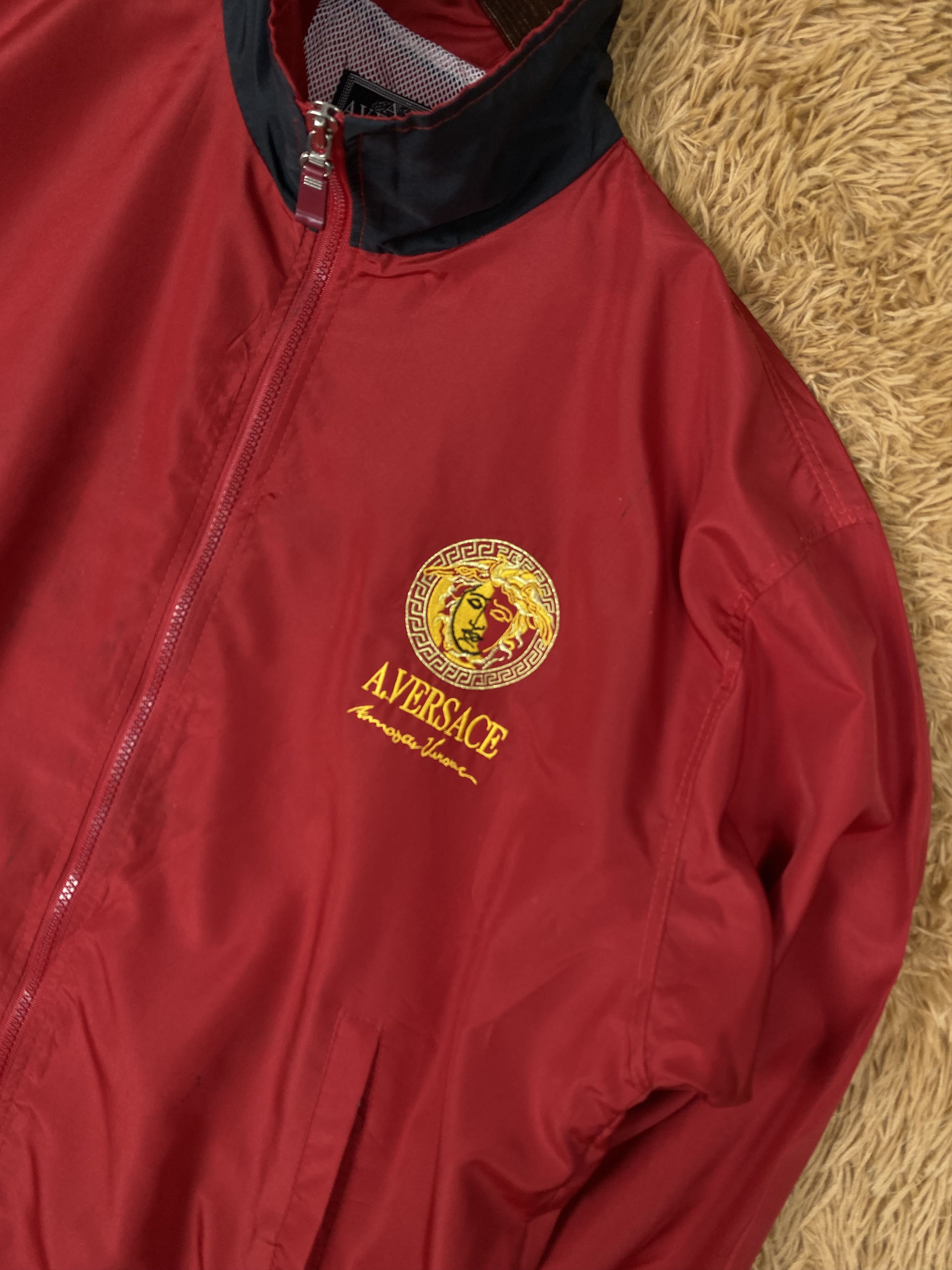 Vintage Vintage A.Versace Windbreaker PS0367 Size US M / EU 48-50 / 2 - 4 Thumbnail