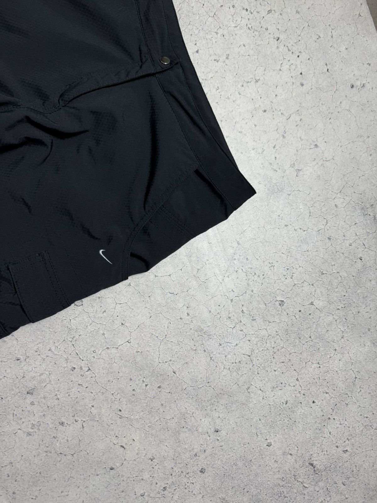 Nike Nike Vintage Cargo Pants Black Nylon Drill Swoosh Y2K Baggy Size US 32 / EU 48 - 3 Thumbnail