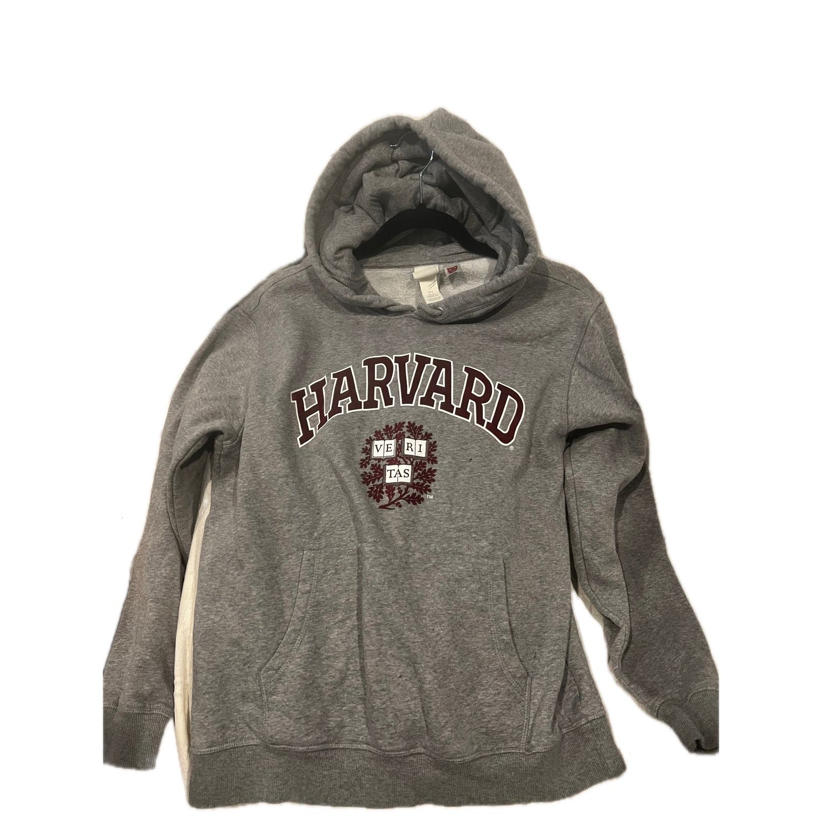 H&M H&M + Harvard Pullover Gray Hoodie Mens Medium Size US M / EU 48-50 / 2 - 1 Thumbnail