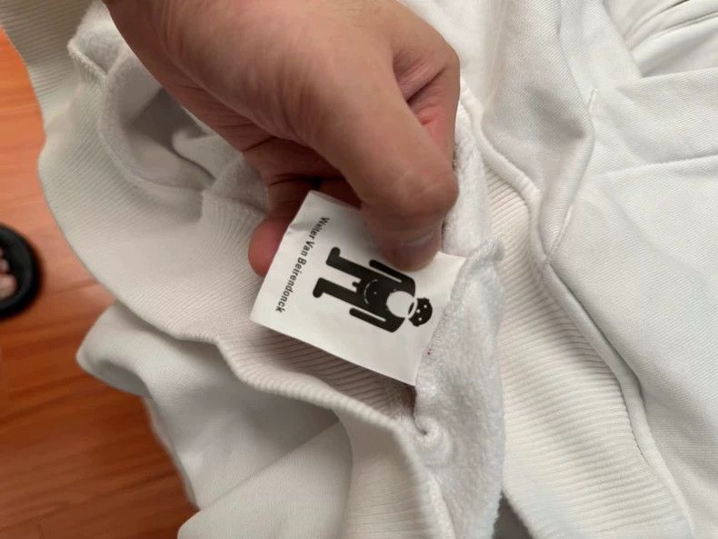 Walter Van Beirendonck walter van beirendonck 22FW show style White zipper hoodie Size US XL / EU 56 / 4 - 4 Thumbnail