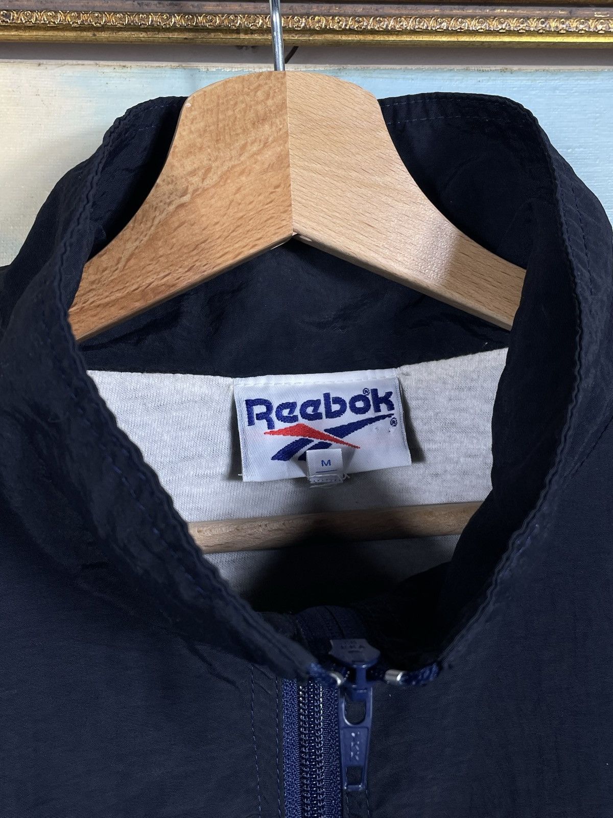 Reebok × Vintage Reebok retro 00s y2k jacket hiphop rap swag drip baggy loose Size US M / EU 48-50 / 2 - 5 Thumbnail