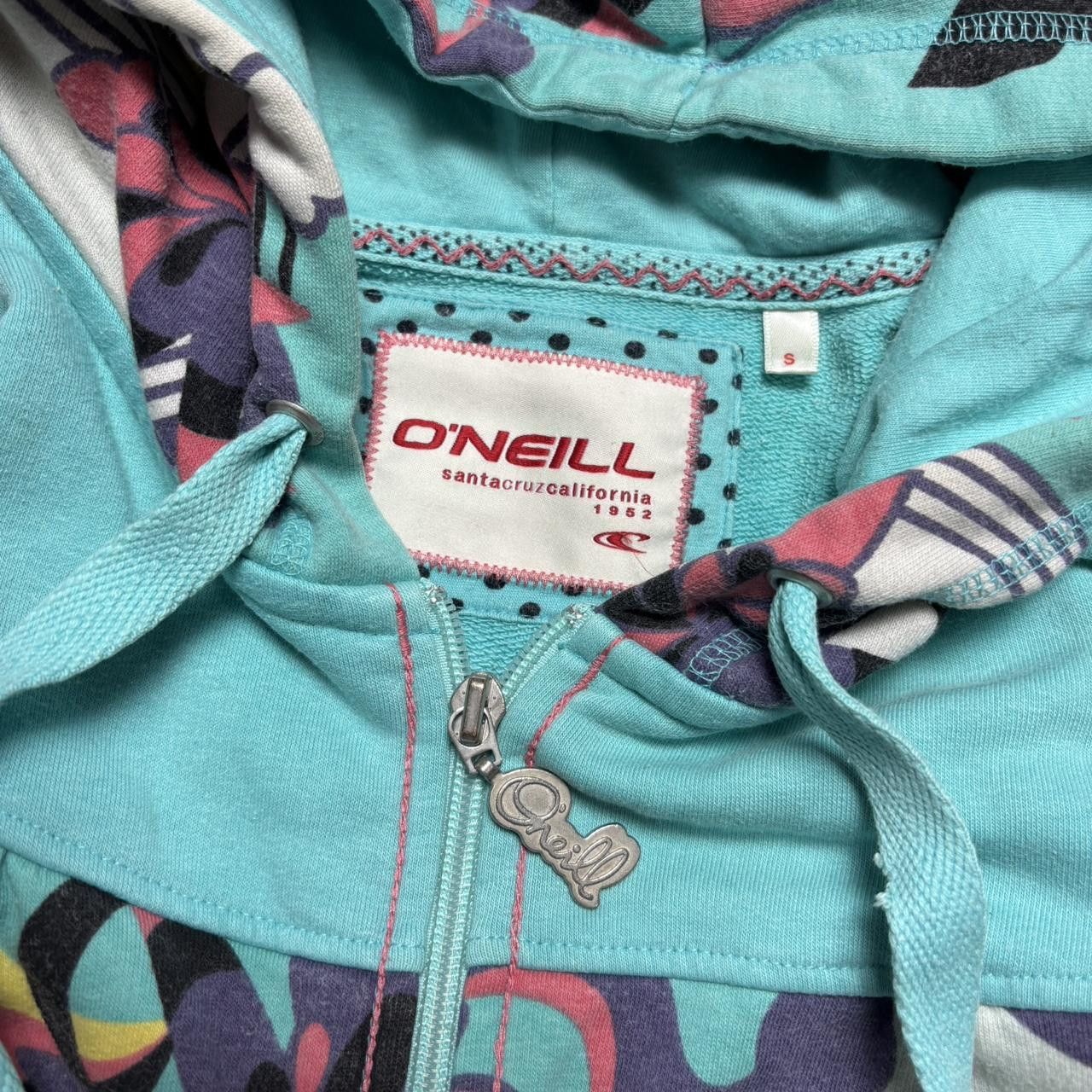 O'Neill 00s O'Neill Graphic Hoodie Cyan S Size US S / EU 44-46 / 1 - 3 Thumbnail