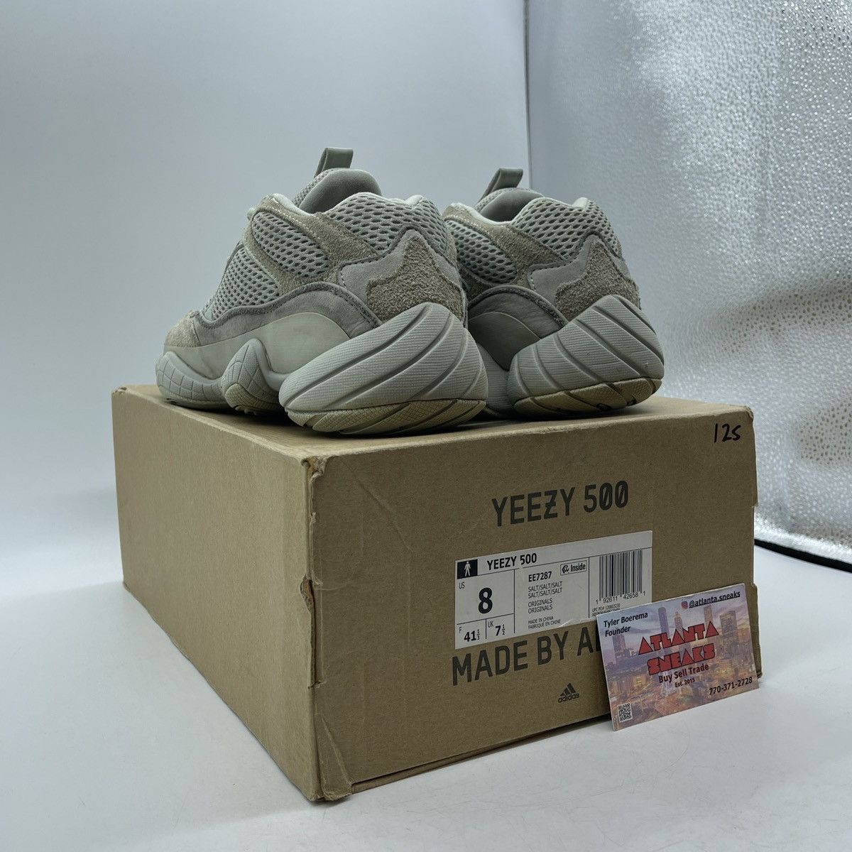 Adidas Yeezy 500 salt Size US 8 / EU 41 - 4 Thumbnail