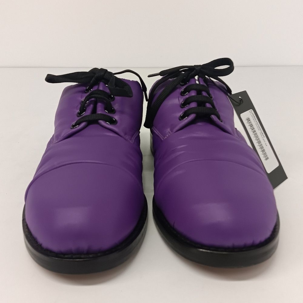 Marni Marni Men's Purple Padded Nylon Oxford Shoes - EU44/US11 Size US 11 / EU 44 - 3 Thumbnail