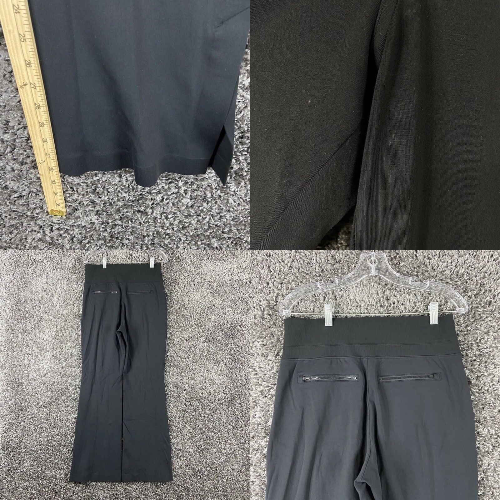 Athleta Athleta Pants Women’s S Black Activewear Wide Leg Womens Size 28" / US 6 / IT 42 - 8 Thumbnail