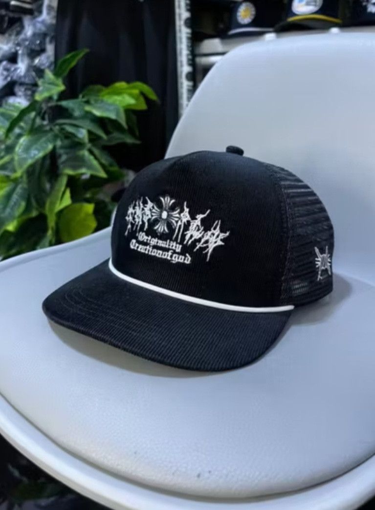 Japanese Brand Net black garage corduroy cap Size ONE SIZE - 1 Thumbnail