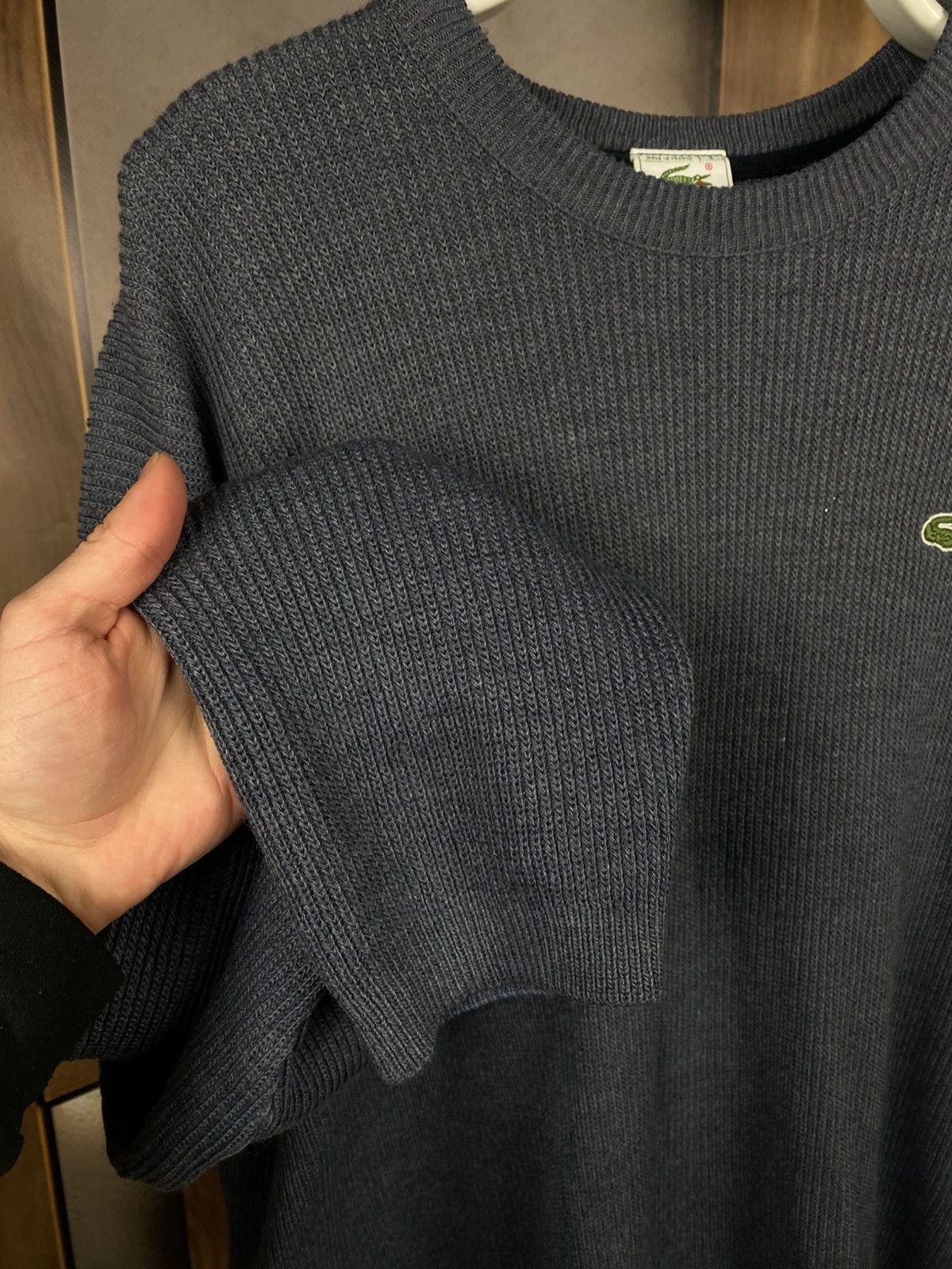 Lacoste 🐊Vintage 90s Sweatshirt Sweater Lacoste Knit Made In France🐊 Size US XL / EU 56 / 4 - 4 Thumbnail