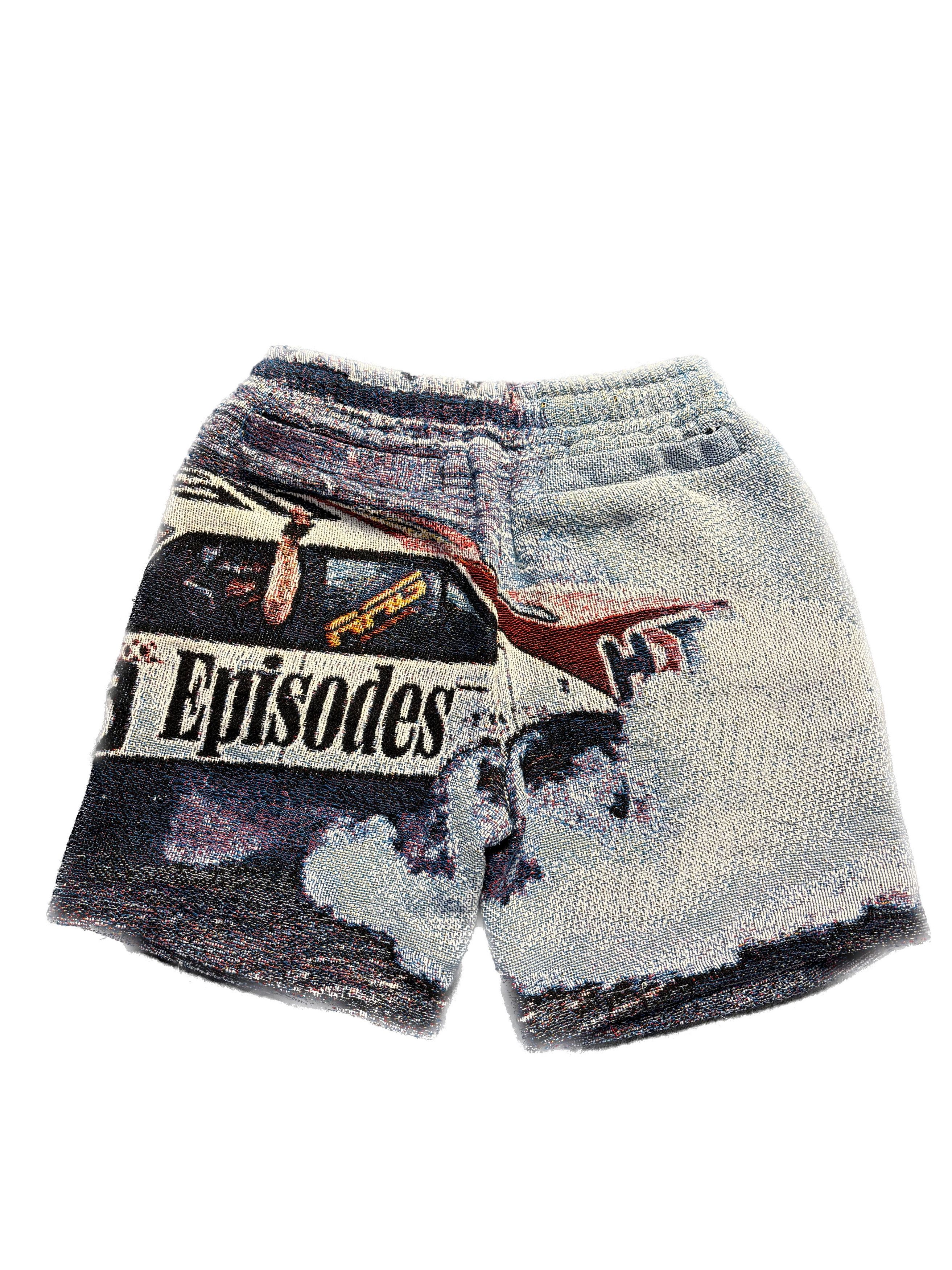 Formula 1 Episodes Drift Racing Jacquard Shorts Size US 32 / EU 48 - 5 Thumbnail