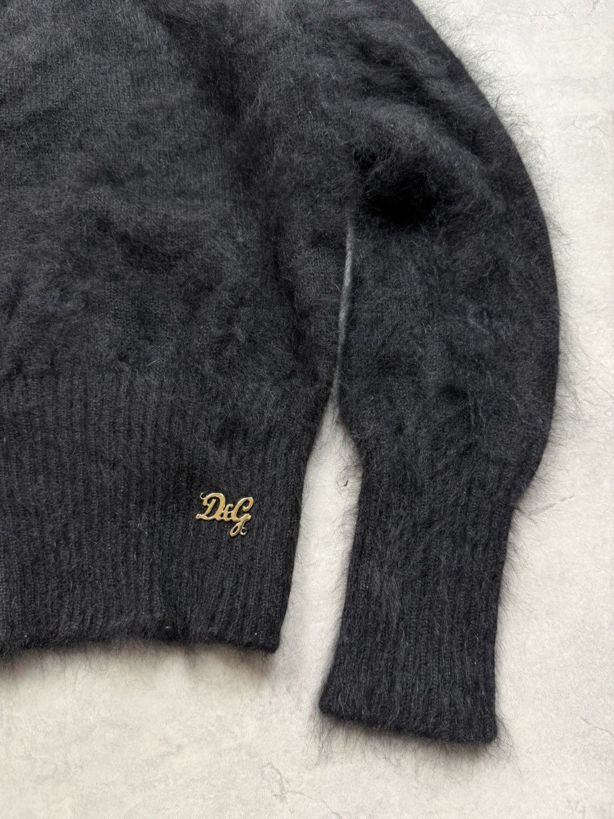 Dolce & Gabbana Dolce Gabbana Vintage Angora Wool Luxury Sweater Size S / US 4 / IT 40 - 2 Thumbnail