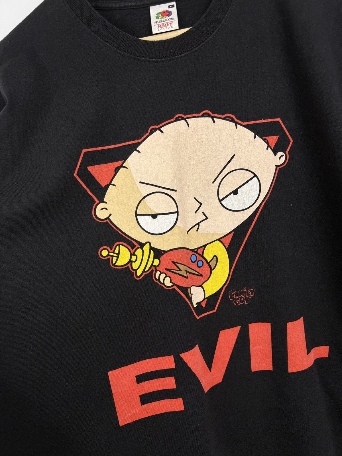 Cartoon Network 🇺🇸 Vintage Family Guy Evil Stewie Griffin Fox TV Show T-Shirt Size US XL / EU 56 / 4 - 4 Thumbnail