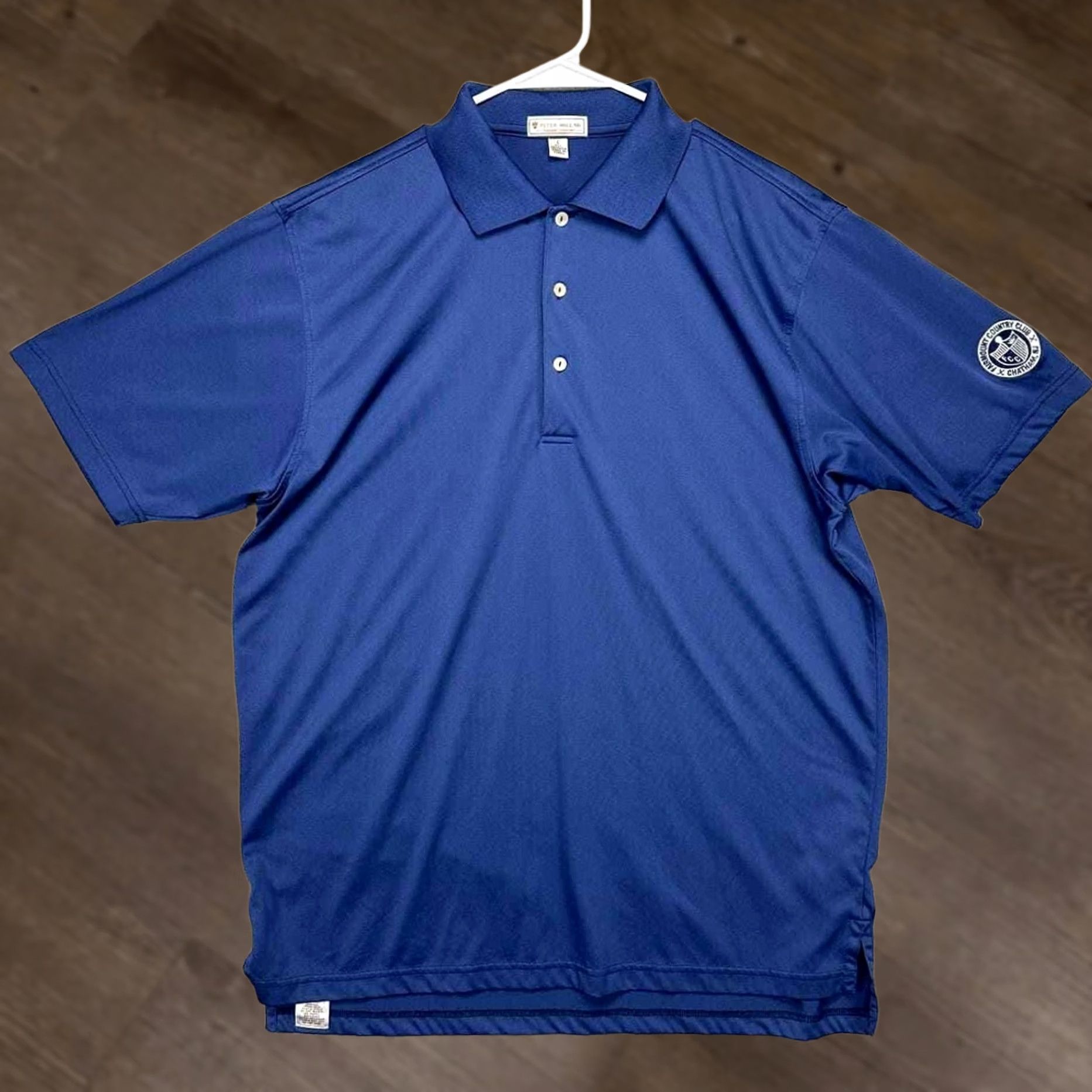 Peter Millar Peter Millar Shirt Mens Large Summer Comfort Blue Golf Polo Short Sleeve Rugby Size US L / EU 52-54 / 3 - 1 Thumbnail
