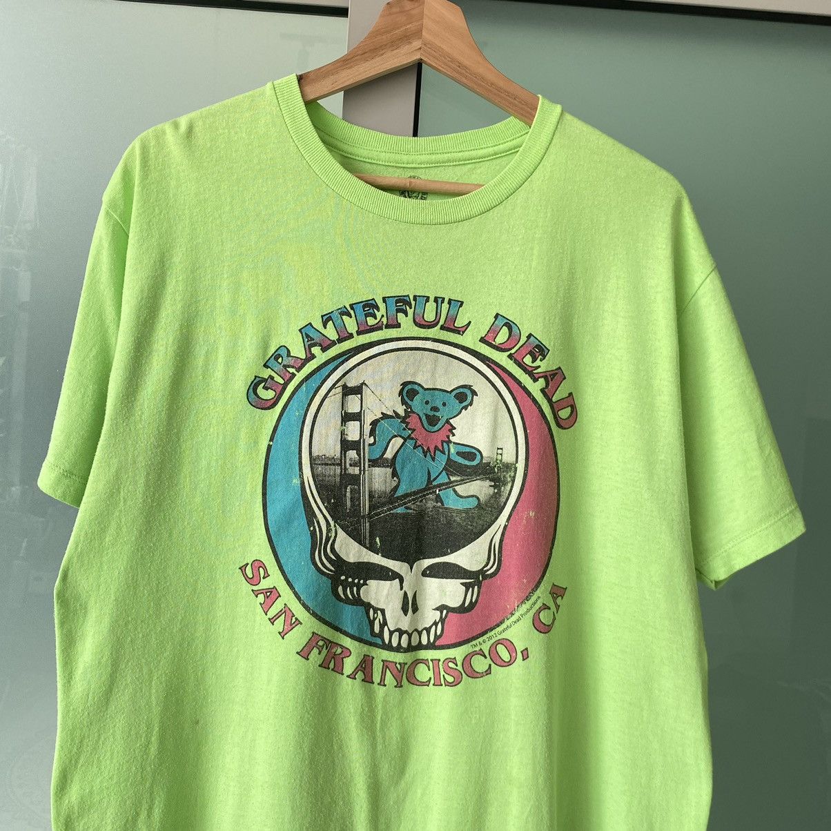 Grateful Dead Grateful Dead San Francisco Rock ERD GRUNGE THRASHED TEE Size US L / EU 52-54 / 3 - 1 Thumbnail