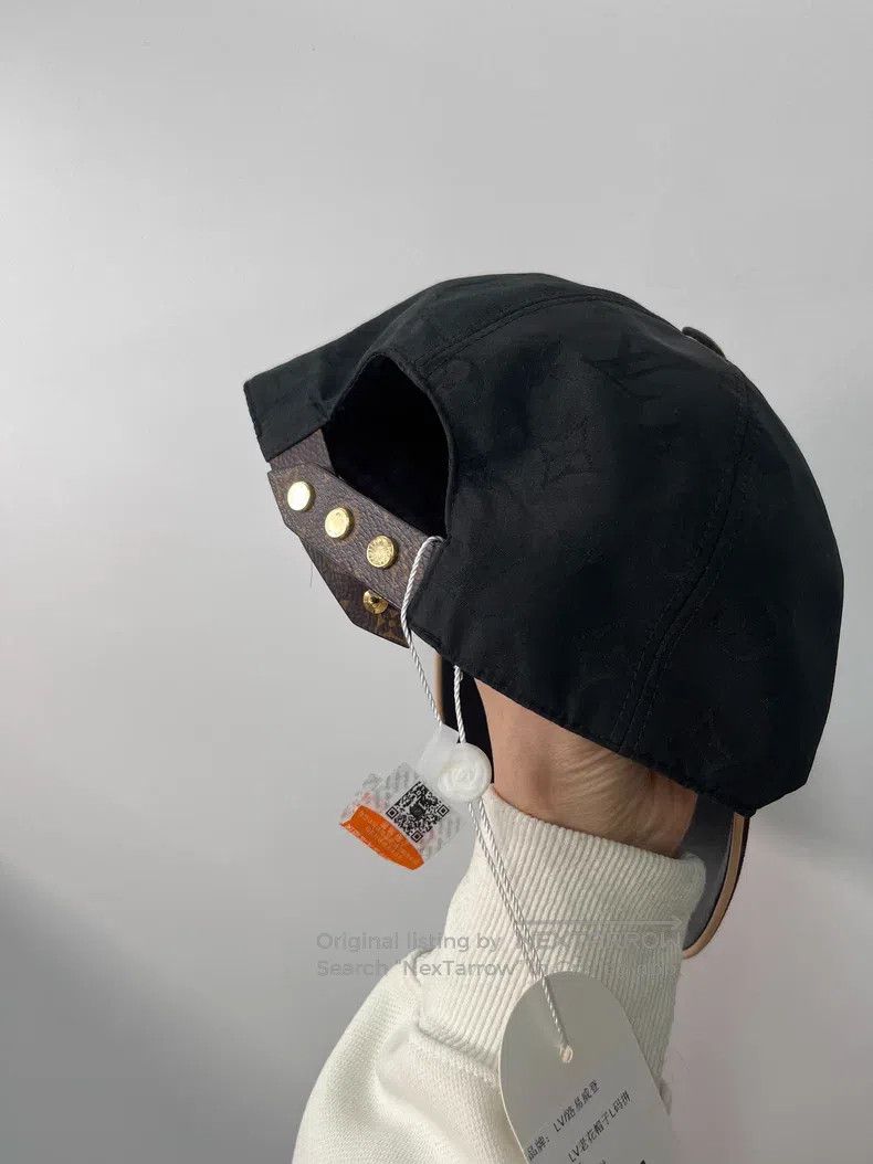 Louis Vuitton Louis Vuitton Old flower color-block baseball cap Size ONE SIZE - 4 Thumbnail