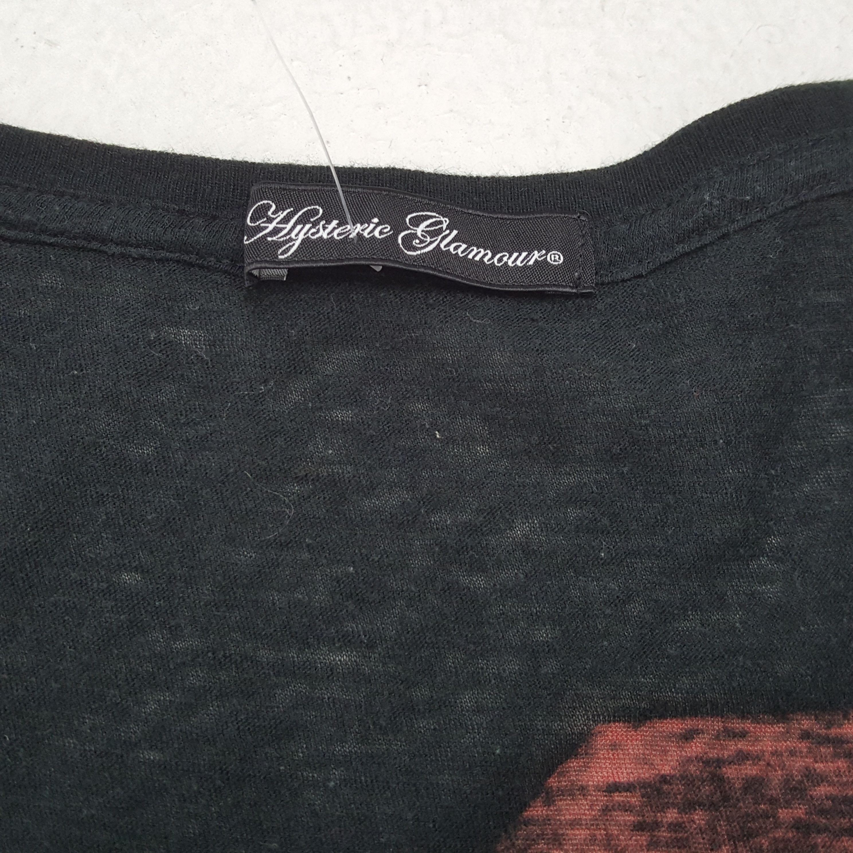 Hysteric Glamour × Japanese Brand × Vintage Vintage HYSTERIC GLAMOUR Japanese Fashion Brand T-Shirts Size S / US 4 / IT 40 - 8 Thumbnail