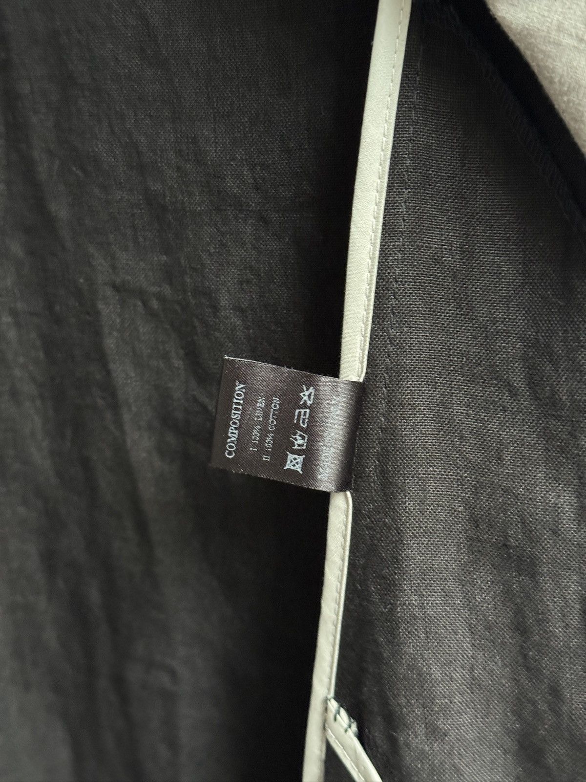 Layer-0 Layer-0 Retro Overlock Stitch Avant-Garde Linen Jacket/Coat Size S / US 4 / IT 40 - 16 Thumbnail