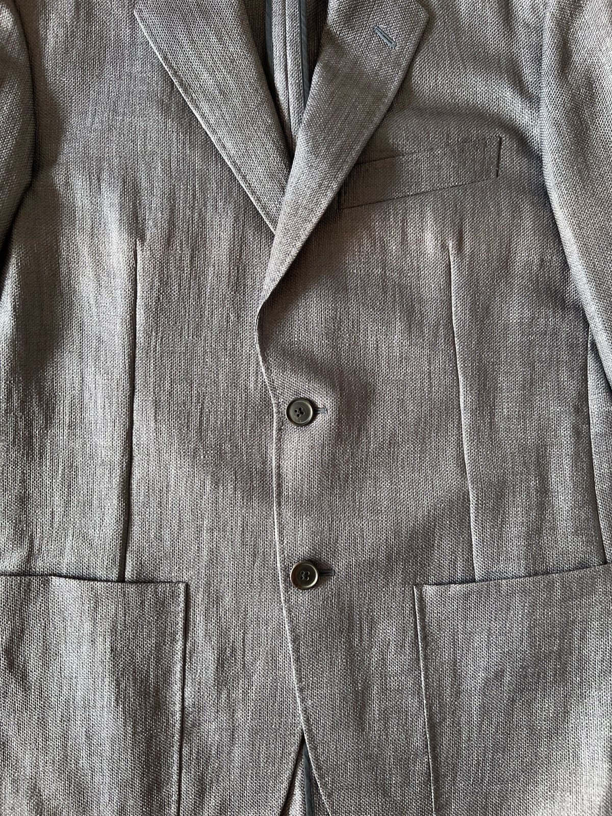 Hermes Hermes hand woven raffia blazer Size 38R - 4 Thumbnail