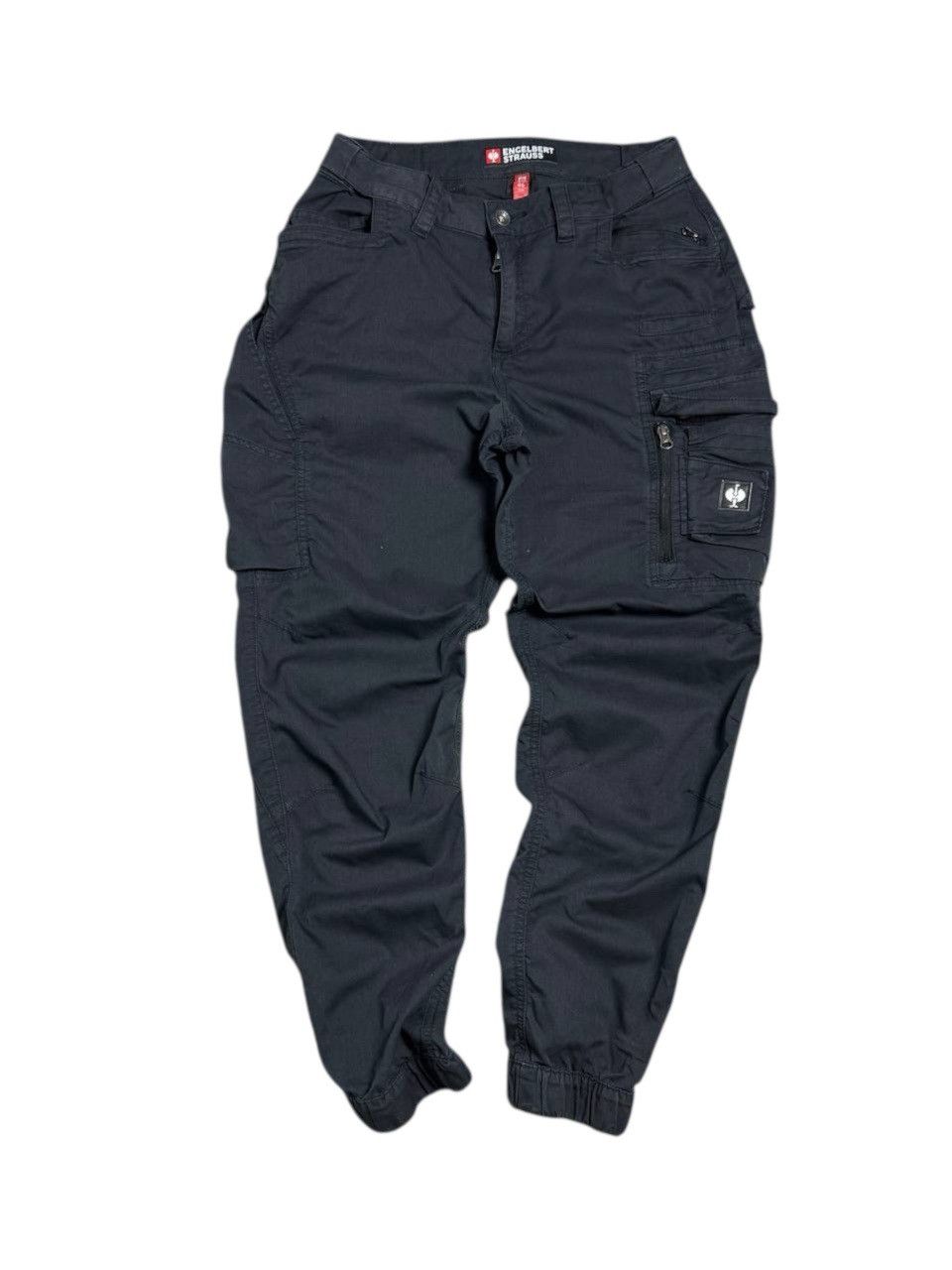 Stewart & Strauss Vintage Engelbert Strauss Workwear Cargo Pants Size US 31 - 1 Thumbnail