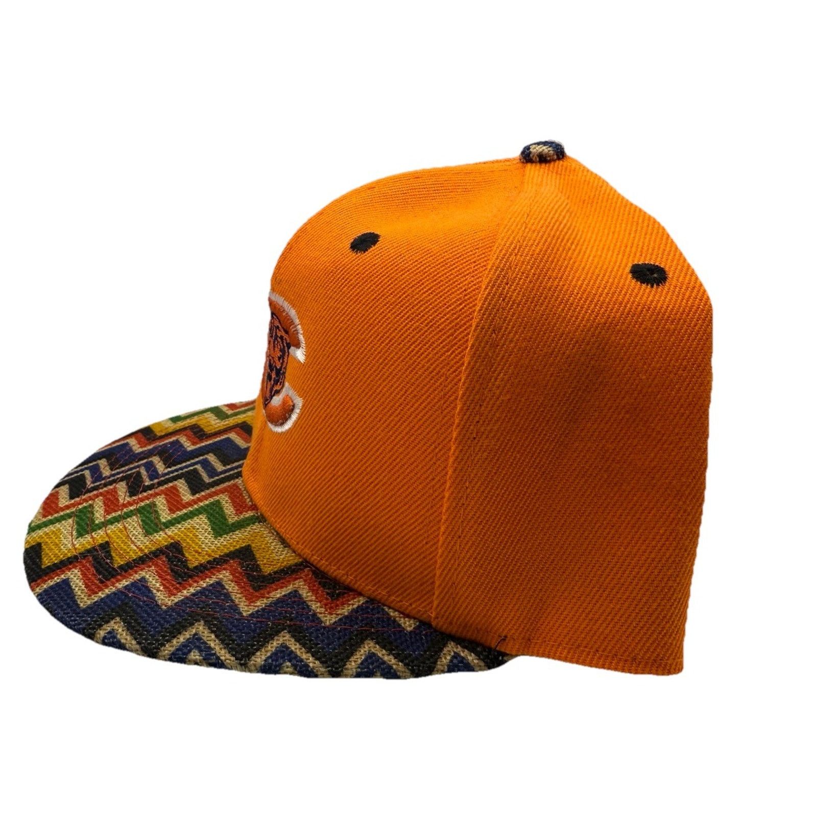 Other White Wolf Chicago Bears Adjustable Snapback Hat Orange Flat Size ONE SIZE - 2 Thumbnail