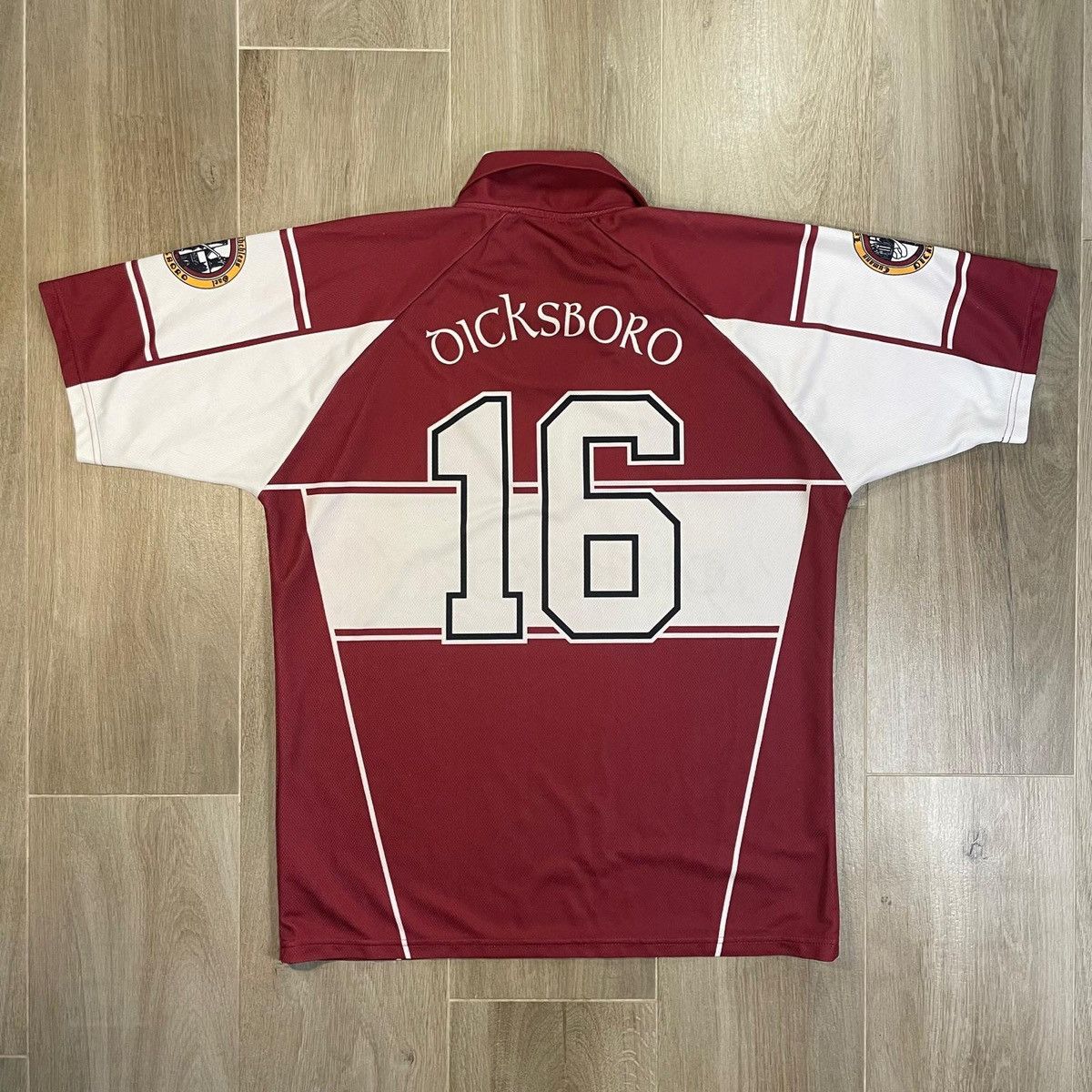 Other Dicksboro Azzurri Match worn player issue rugby gaa y2k Size US S / EU 44-46 / 1 - 2 Thumbnail