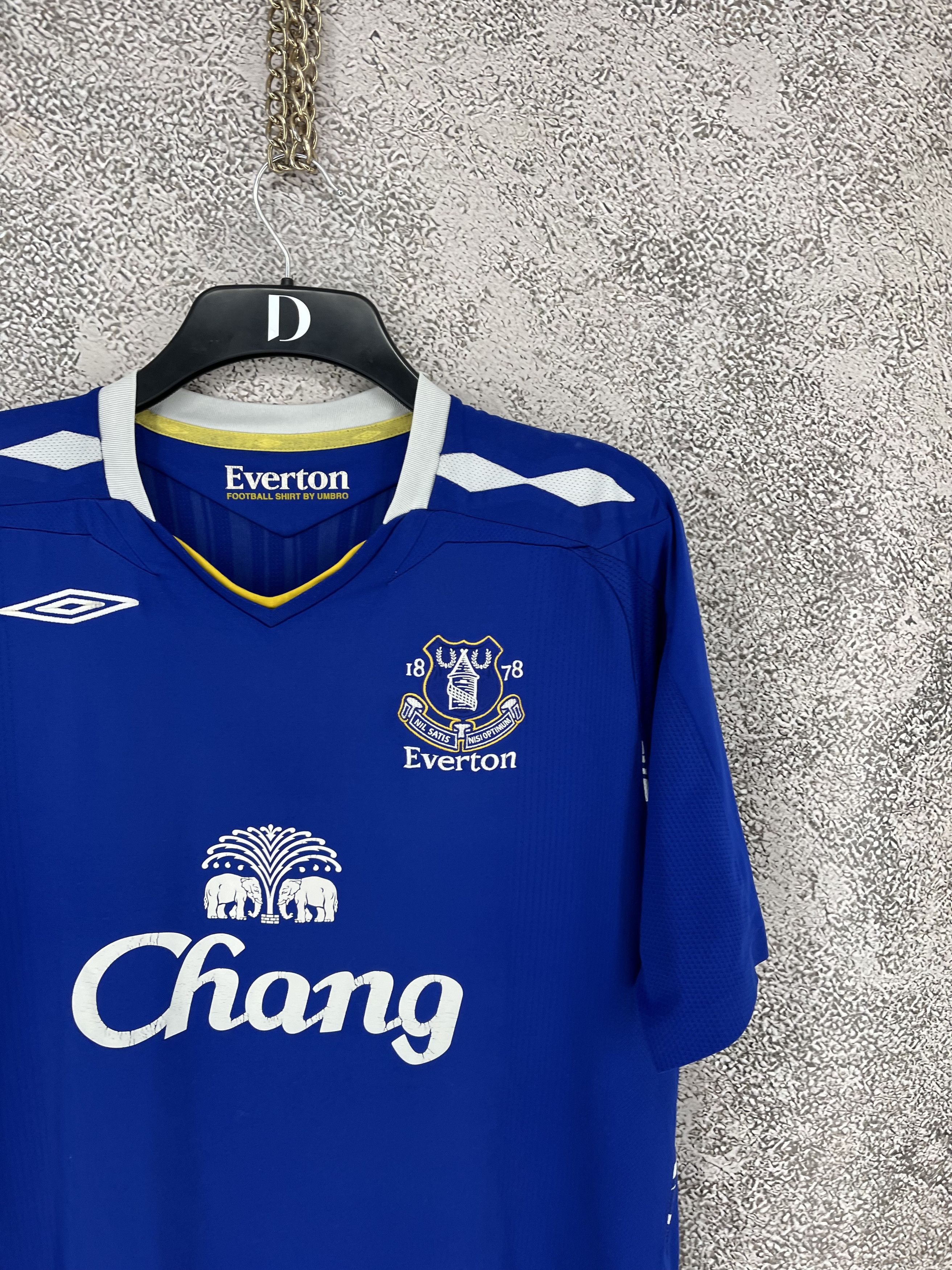 Umbro EVERTON ENGLAND 2007/2008 HOME FOOTBALL SHIRT JERSEY UMBRO Size US XL / EU 56 / 4 - 3 Thumbnail