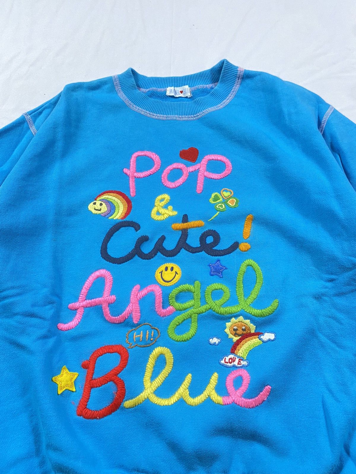 Angel Blue × Japanese Brand Japanese Pop Cute Angle Blue sweaters Size US L / EU 52-54 / 3 - 4 Thumbnail