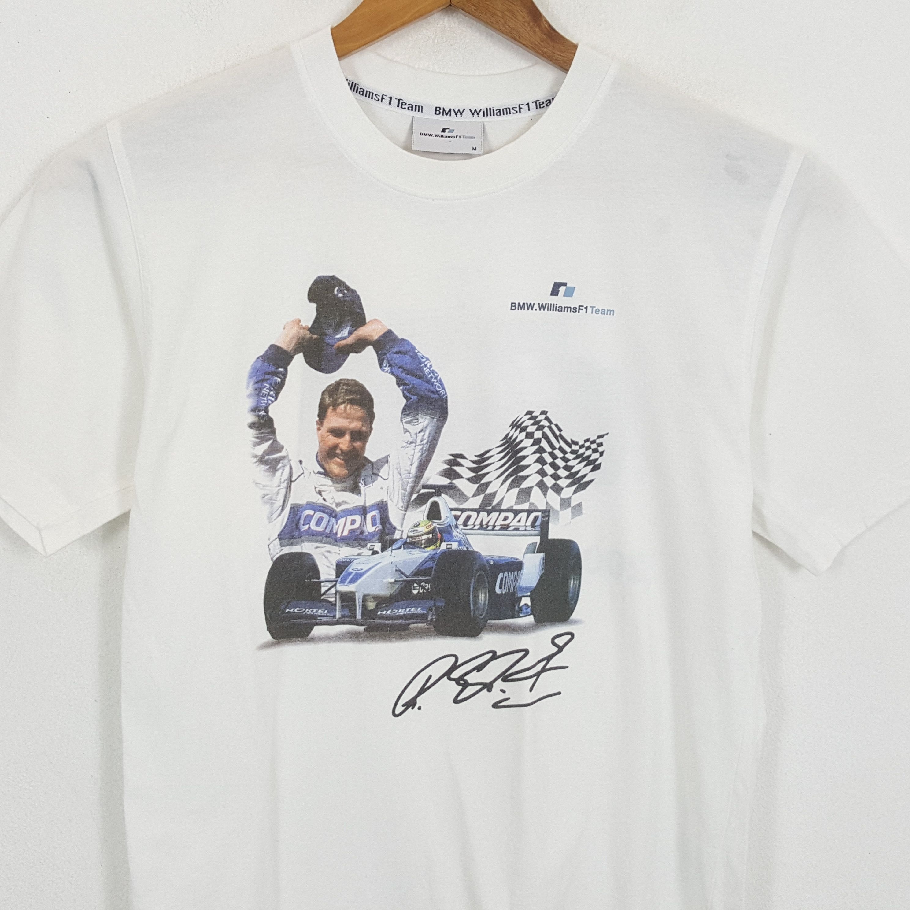 BMW × Vintage Vintage BMW WILLIAMS F1 Racing Team T-Shirts Size US M / EU 48-50 / 2 - 2 Thumbnail