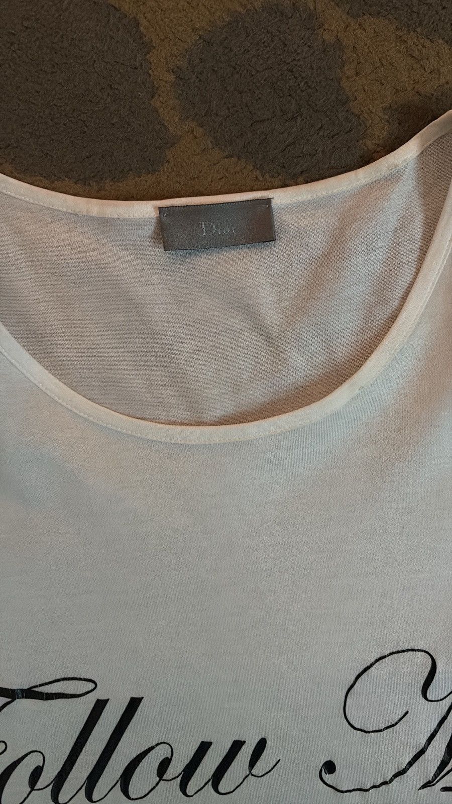Dior × Hedi Slimane Dior Follow Me Shirt SS03 Size US M / EU 48-50 / 2 - 2 Thumbnail