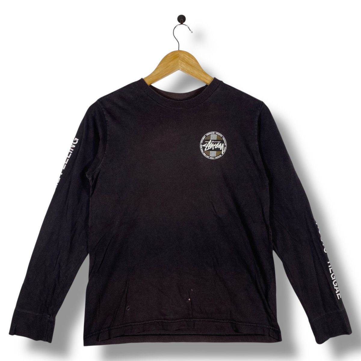 Stussy STUSSY DESIGNS Roots Reggae Graphic Long Sleeve Tee Shirt Size US S / EU 44-46 / 1 - 3 Thumbnail