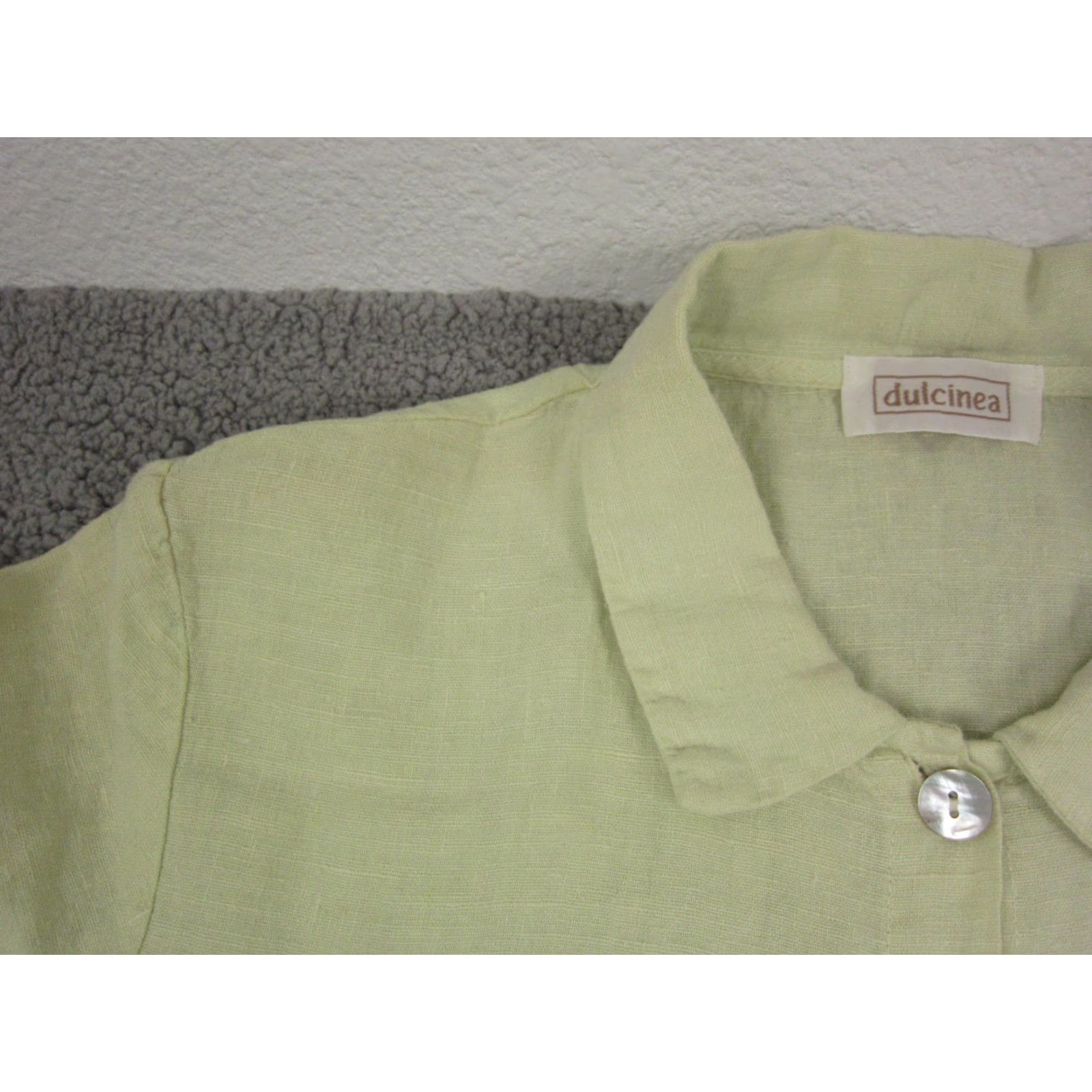 Vintage VINTAGE Dulcinea Dress Womens Sz 1 Green Maxi 100% Linen MOD 80s 90s Made in USA Dress Womens Linen Green Maxi 80s 90s Dulcinea Size 1 Size XS / US 0-2 / IT 36-38 - 6 Thumbnail