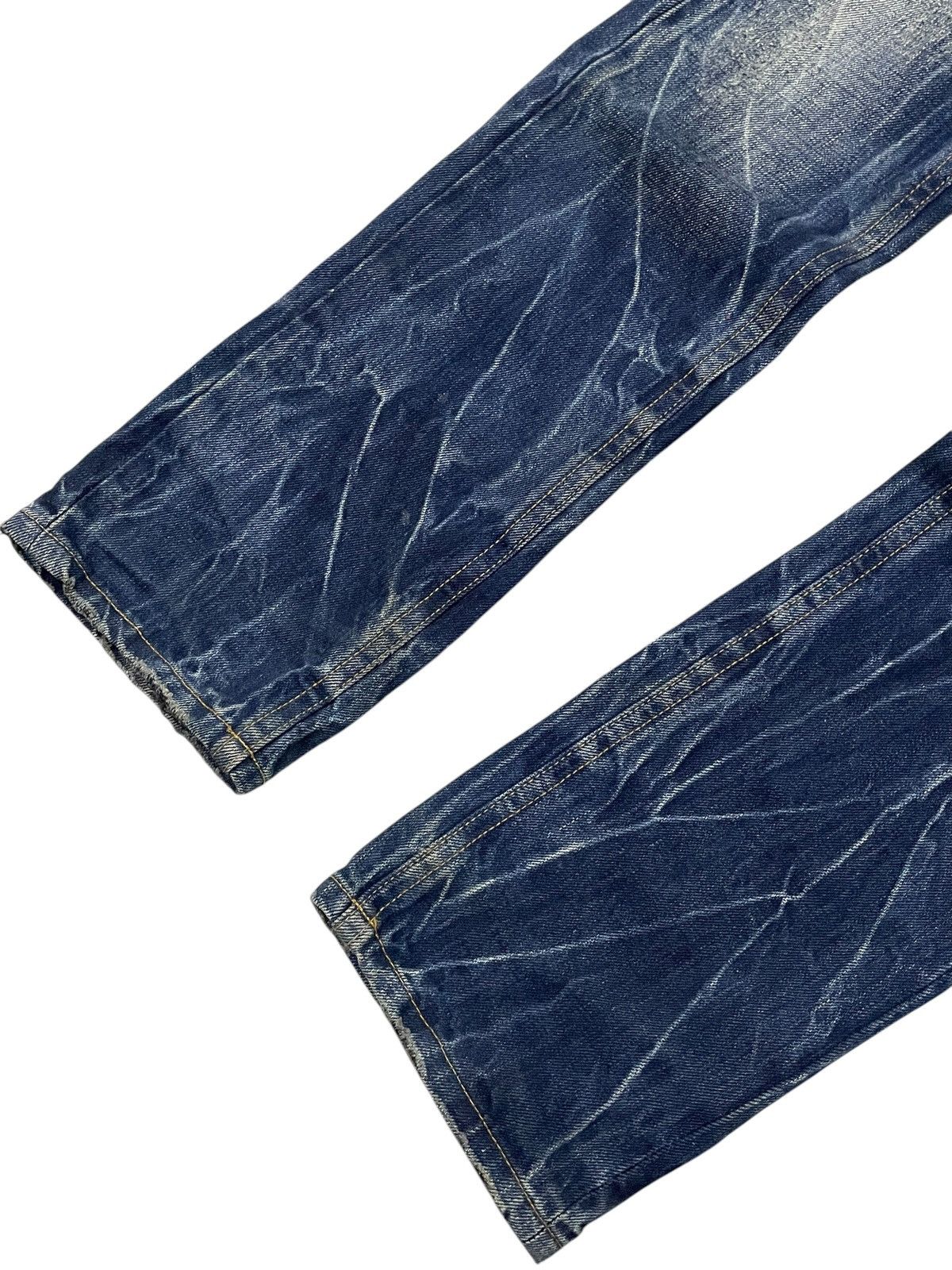 Hysteric Glamour × semanticdesign Semantic Design Japan Snake Skin Flap Pocket Muddy Jeans Size US 30 / EU 46 - 9 Thumbnail