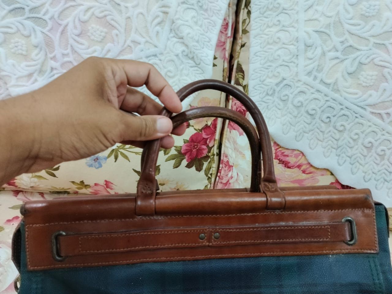 Polo Ralph Lauren Vintage Classic 90s Polo Ralph Lauren Blackwatch Boston Bag Size ONE SIZE - 8 Thumbnail