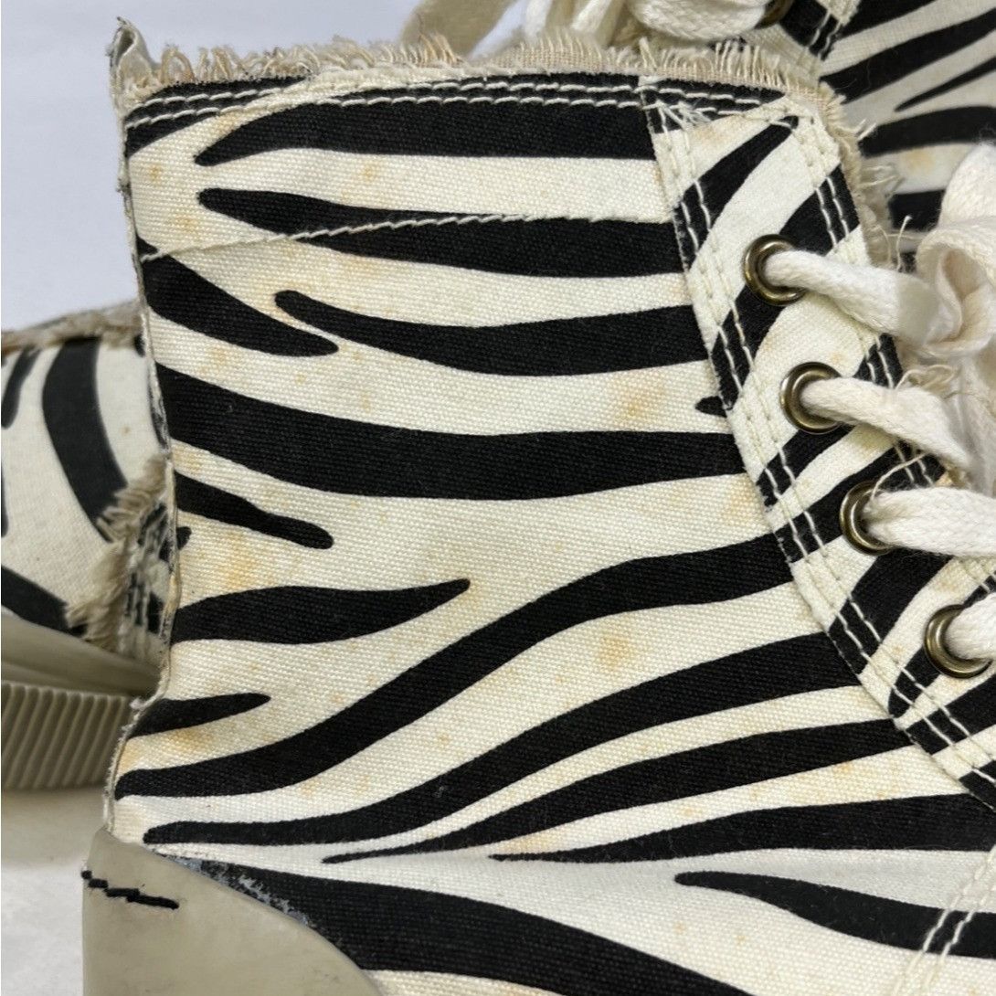 Rogue Rouge Women's Black/White Zebra Print Shoes/Sneakers Sz 8.5 Size US 8.5 / IT 38.5 - 9 Thumbnail