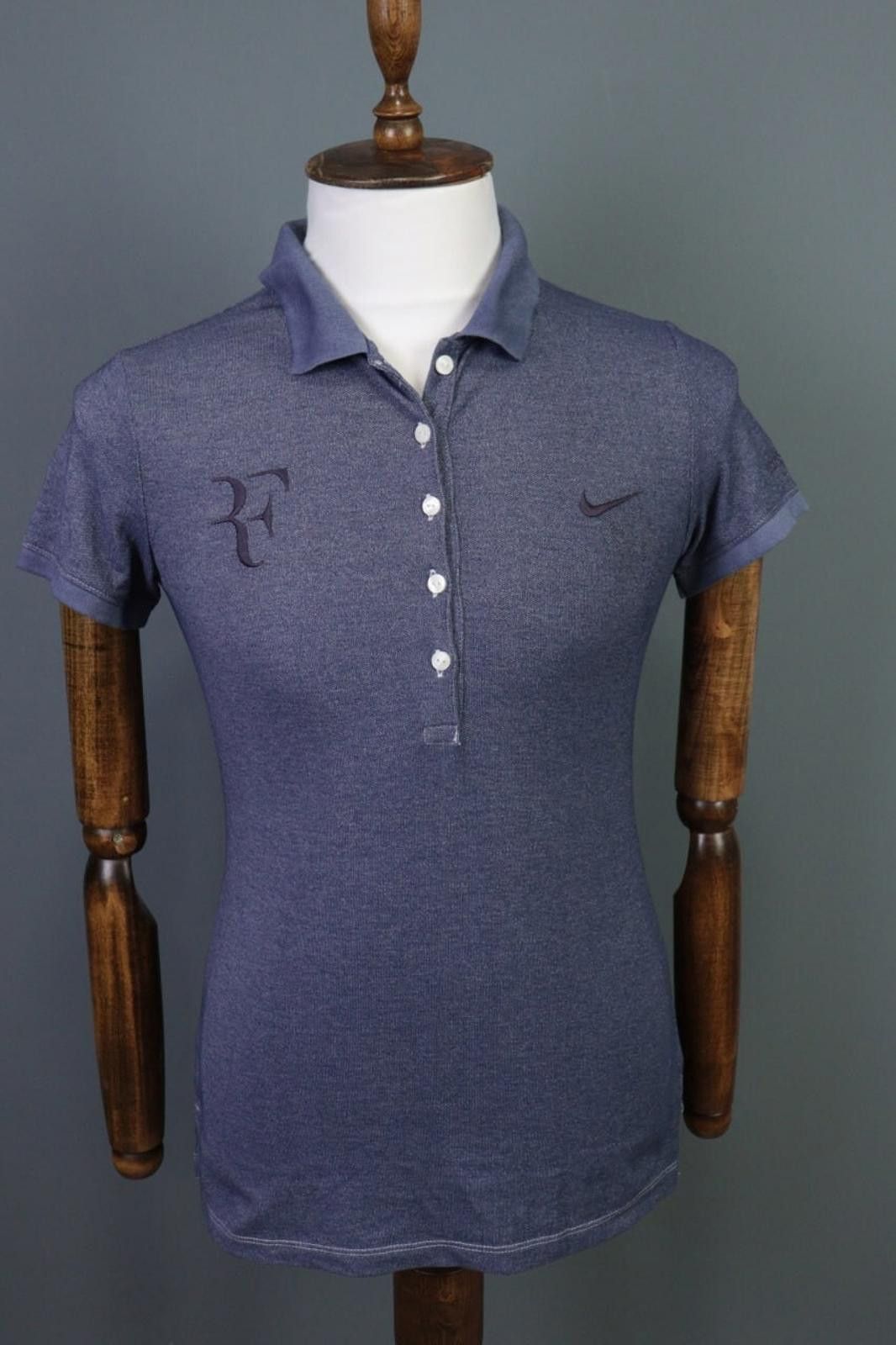 Nike Men Nike Roger Federrer RF Logo Polo T-Shirt Size S Size US S / EU 44-46 / 1 - 1 Thumbnail