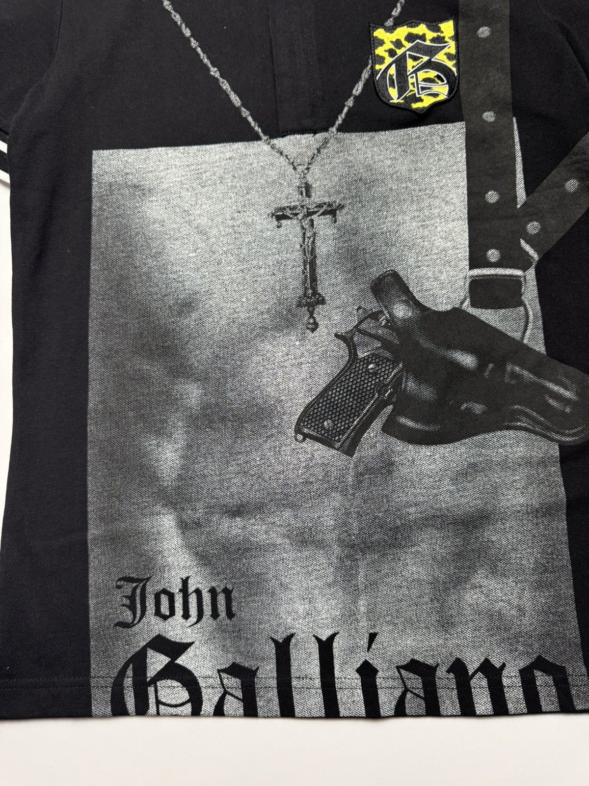 John Galliano 2008 John Galliano Rare NEW Polo T-Shirt Size US M / EU 48-50 / 2 - 5 Thumbnail