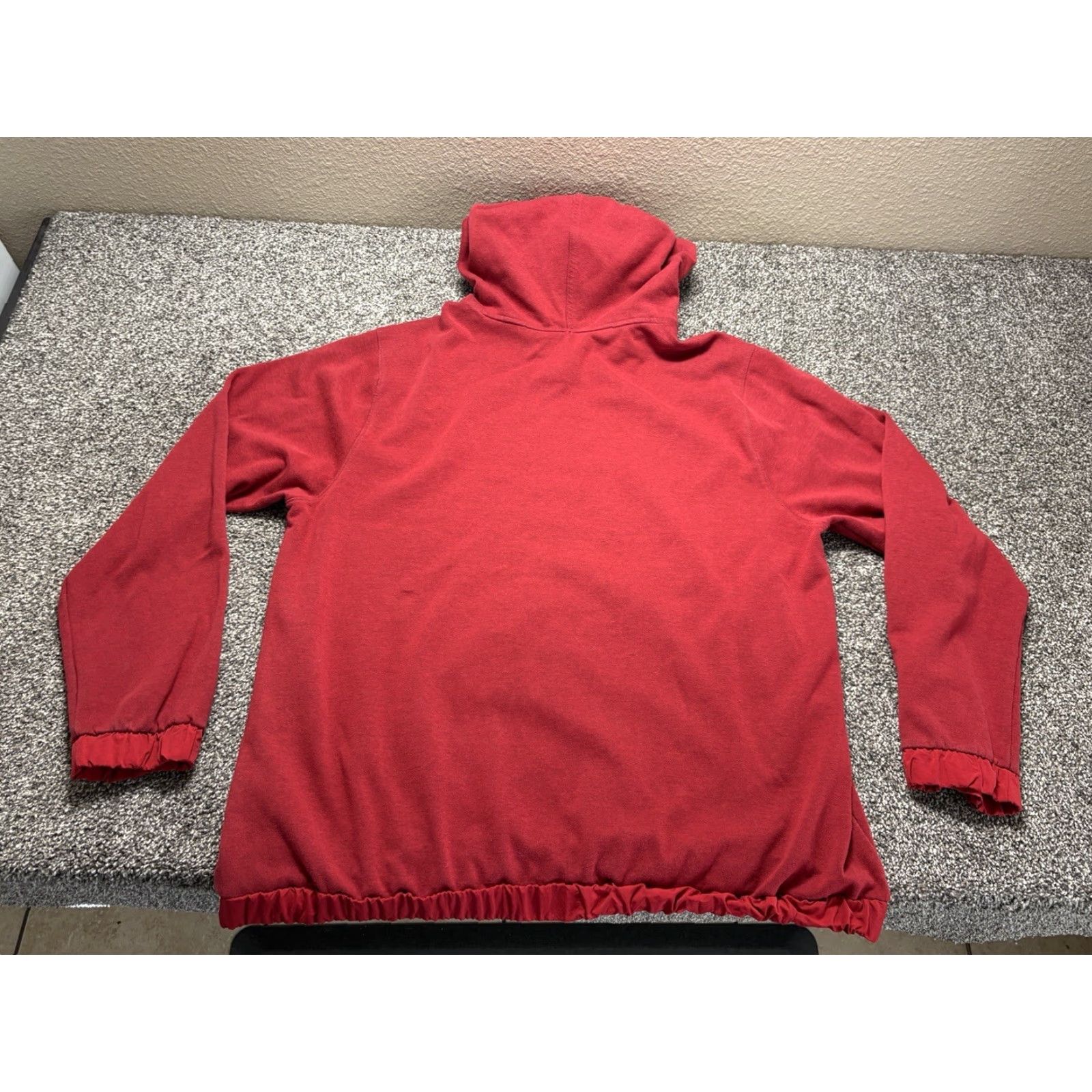 Under Armour Under Armour Hoodie Mens 3XL Red Zip Hood Loose Stretch UM1442 Kangaroo Pocket Pockets Logo Sports Pullover Hoodie Mens Red 3XL Size US XXL / EU 58 / 5 - 3 Thumbnail
