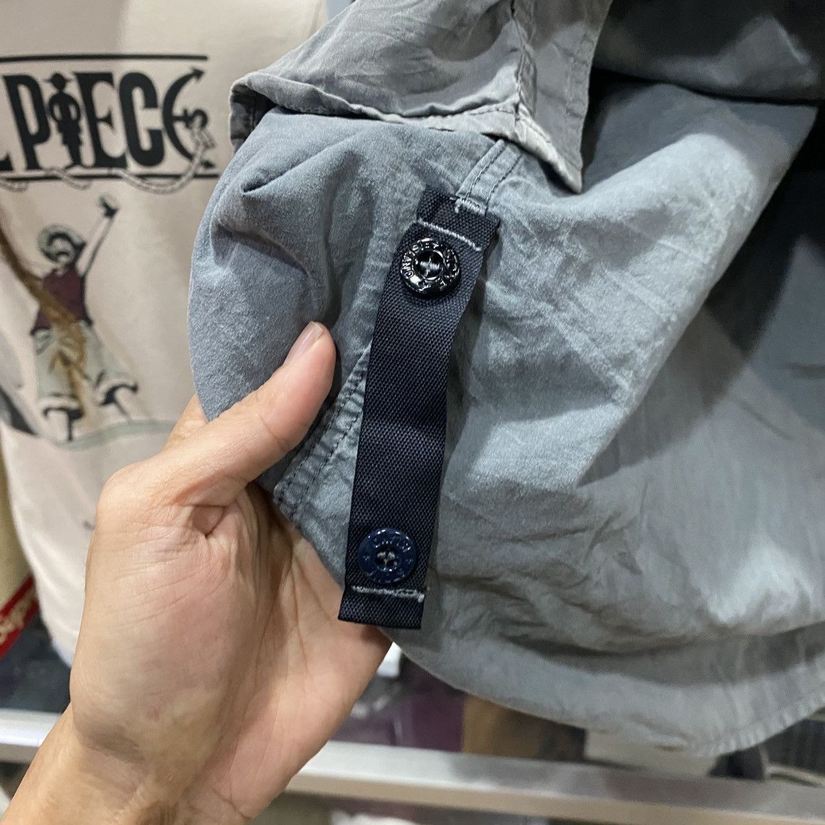 Stone Island ARCHIVE Stone Island A/W 2013 Hooded Button Up Overshirt Size US L / EU 52-54 / 3 - 9 Thumbnail