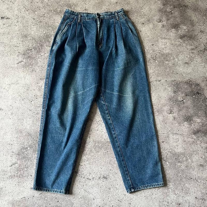 Japanese Brand × Vintage Vintage Y2K Gentee Baggy Hip-Hop Blue Jeans Size 31 Size US 31 - 1 Thumbnail