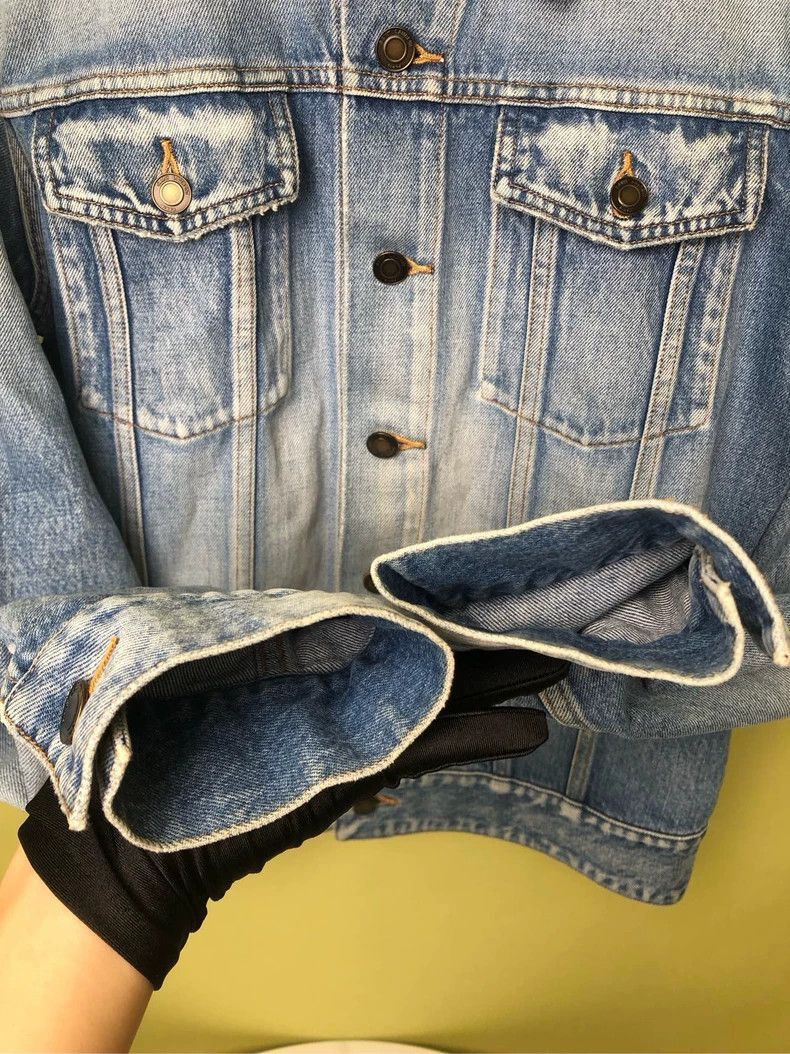 Saint Laurent Paris Saint Laurent Paris Washed denim jacket-2506 Size US S / EU 44-46 / 1 - 3 Thumbnail